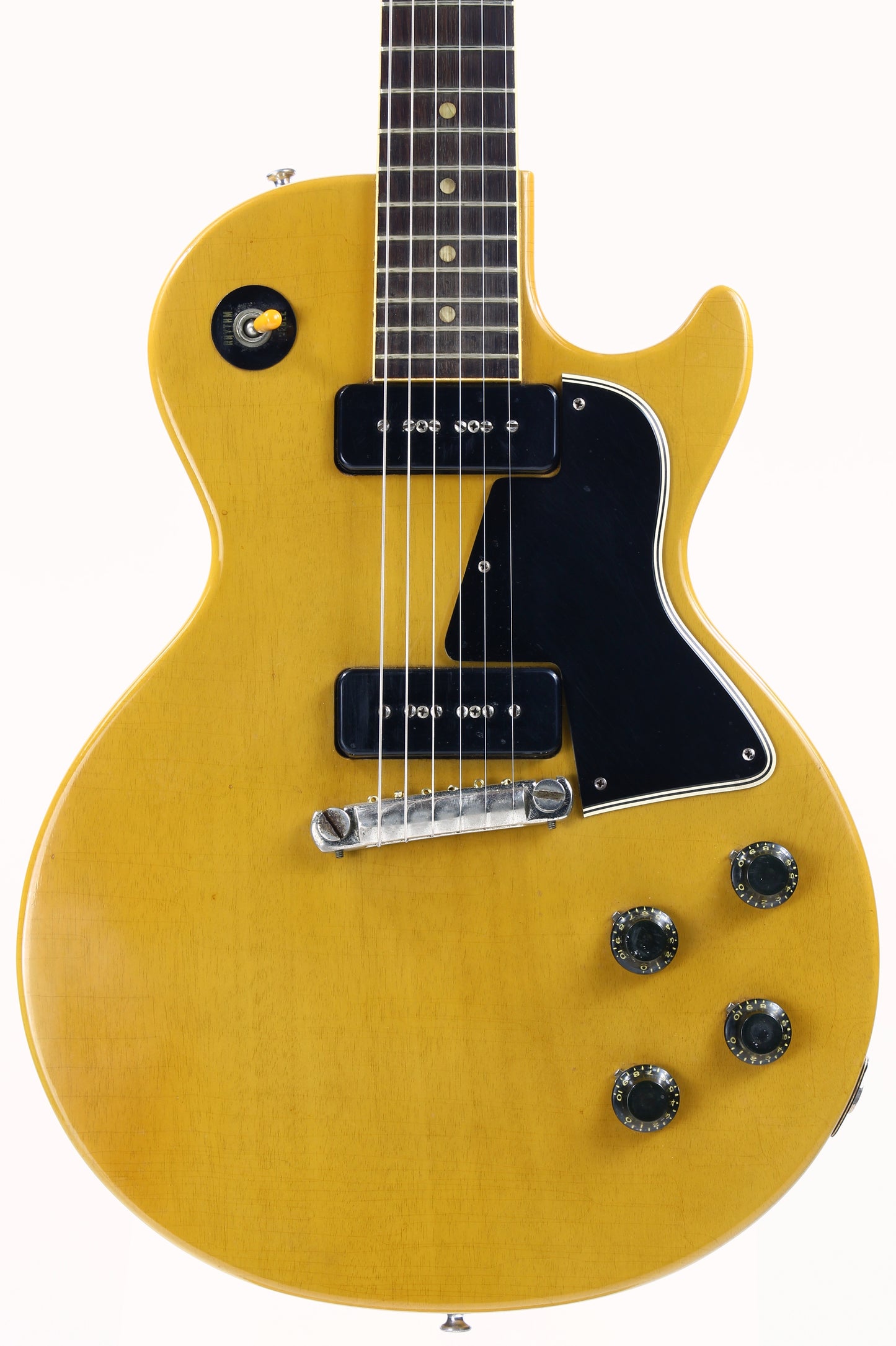Clean 1957 Gibson Les Paul Special TV Yellow ONE OWNER - 100% Original, 1950's Vintage, Junior Jr.