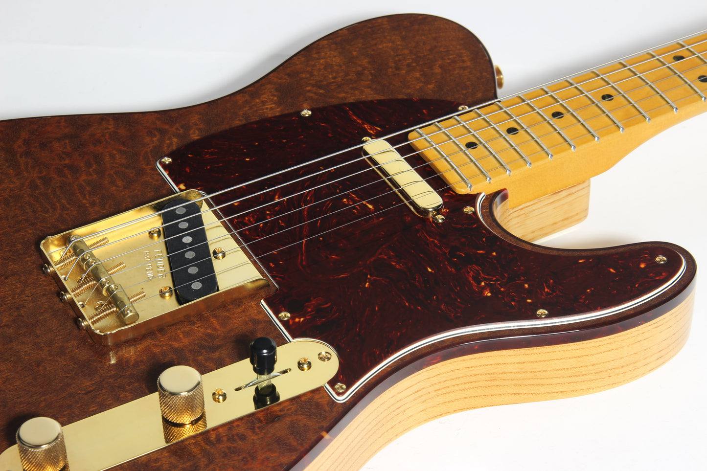 2019 Fender USA Rarities Quilt Top Red Mahogany Telecaster American Tele Limited Edition --Custom Shop Pickups