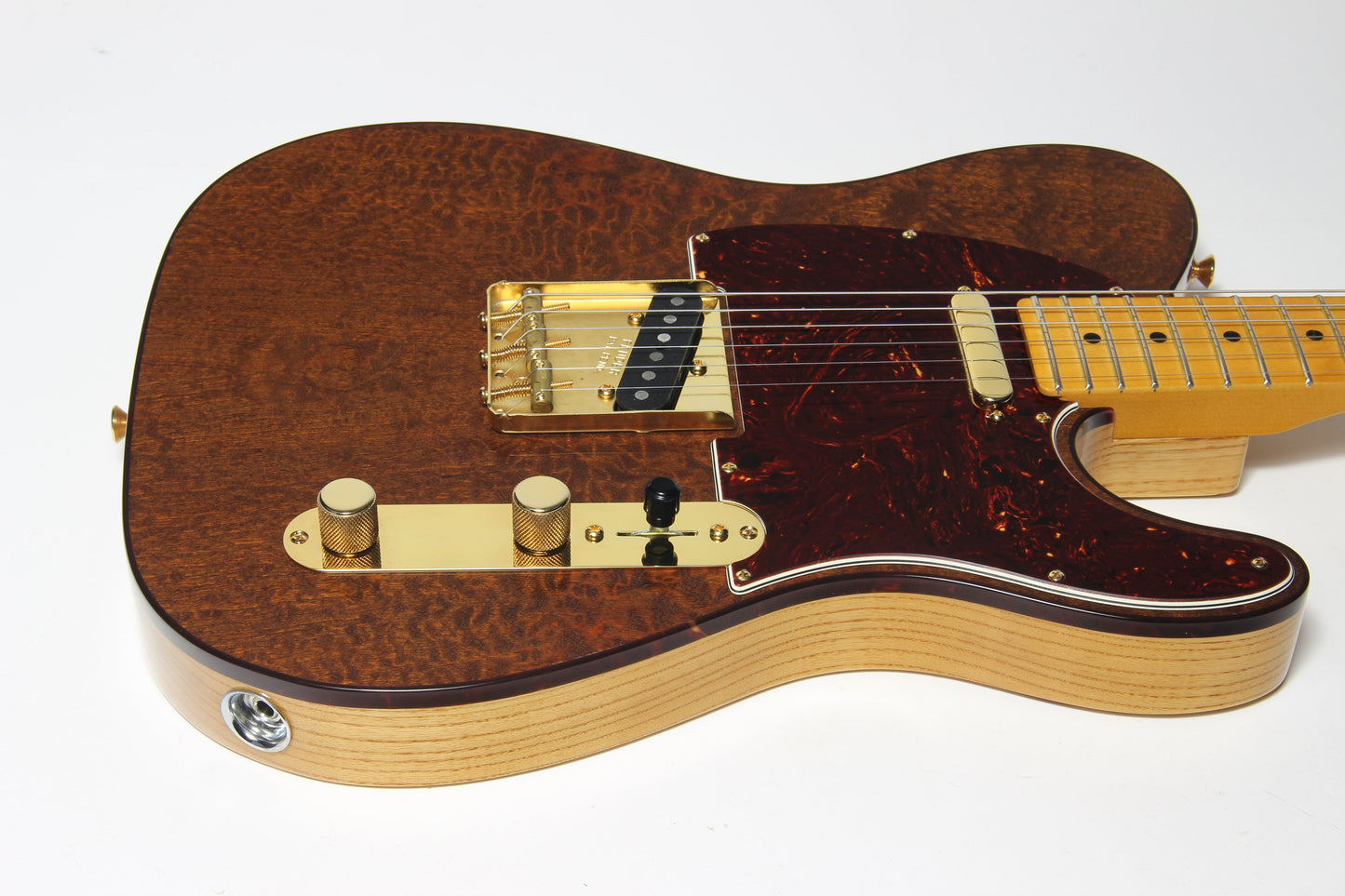2019 Fender USA Rarities Quilt Top Red Mahogany Telecaster American Tele Limited Edition --Custom Shop Pickups