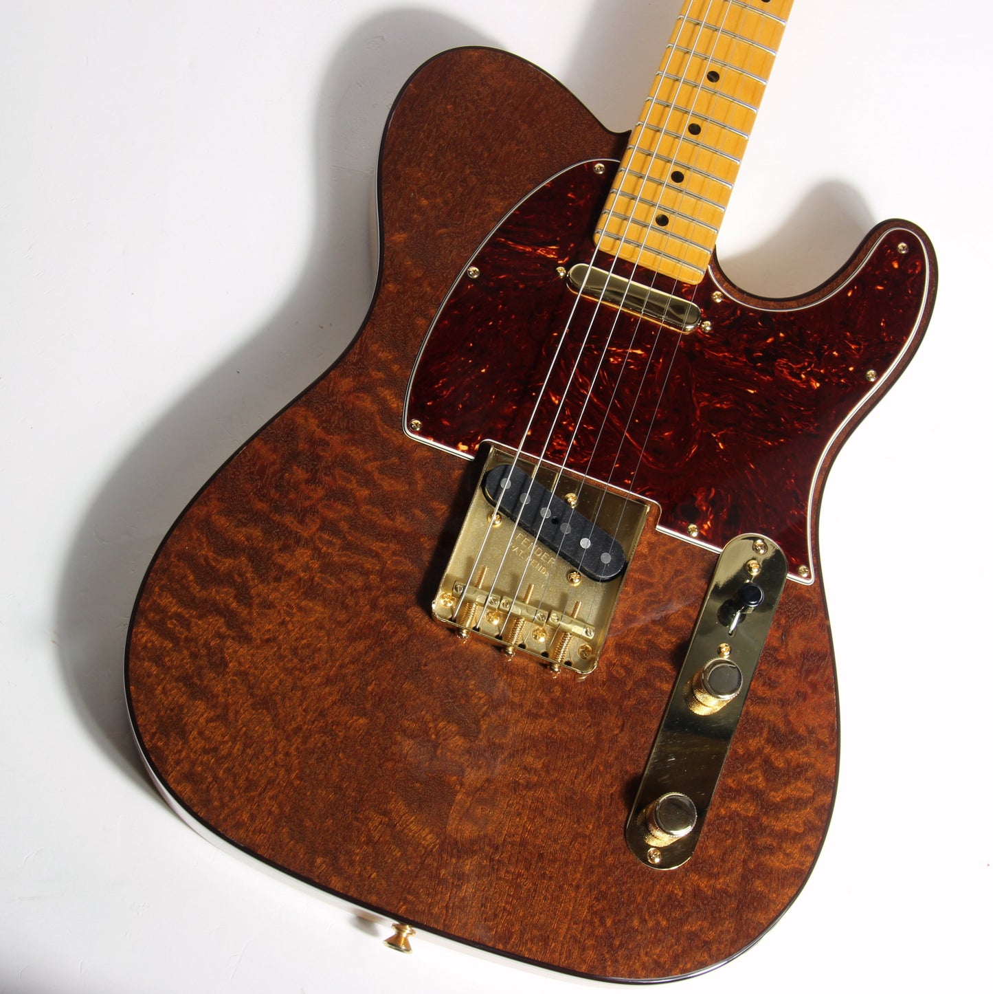 2019 Fender USA Rarities Quilt Top Red Mahogany Telecaster American Tele Limited Edition --Custom Shop Pickups