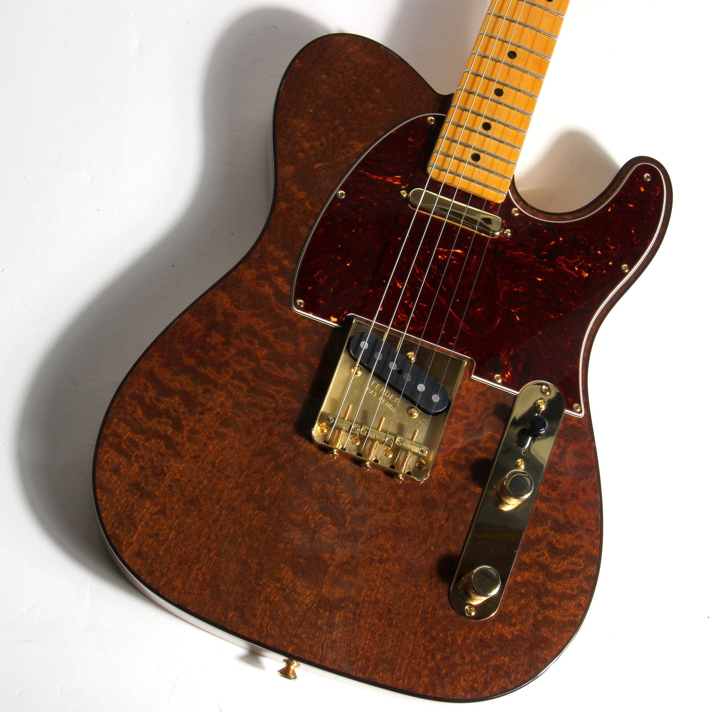 2019 Fender USA Rarities Quilt Top Red Mahogany Telecaster American Tele Limited Edition --Custom Shop Pickups