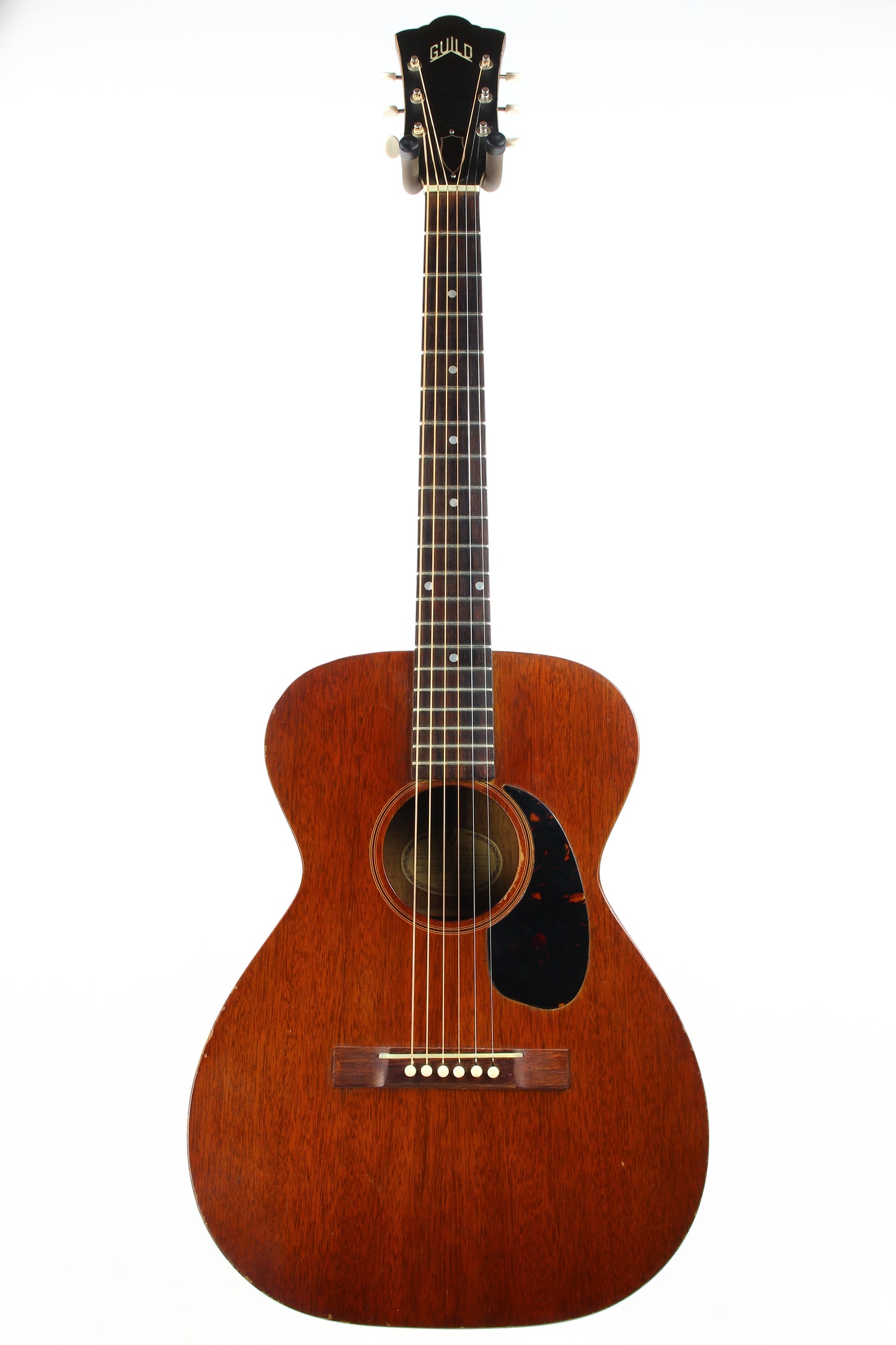 c. 1965 Guild M-20 Mahogany Nick Drake Flattop Acoustic Guitar - Vintage 1960's Small Body