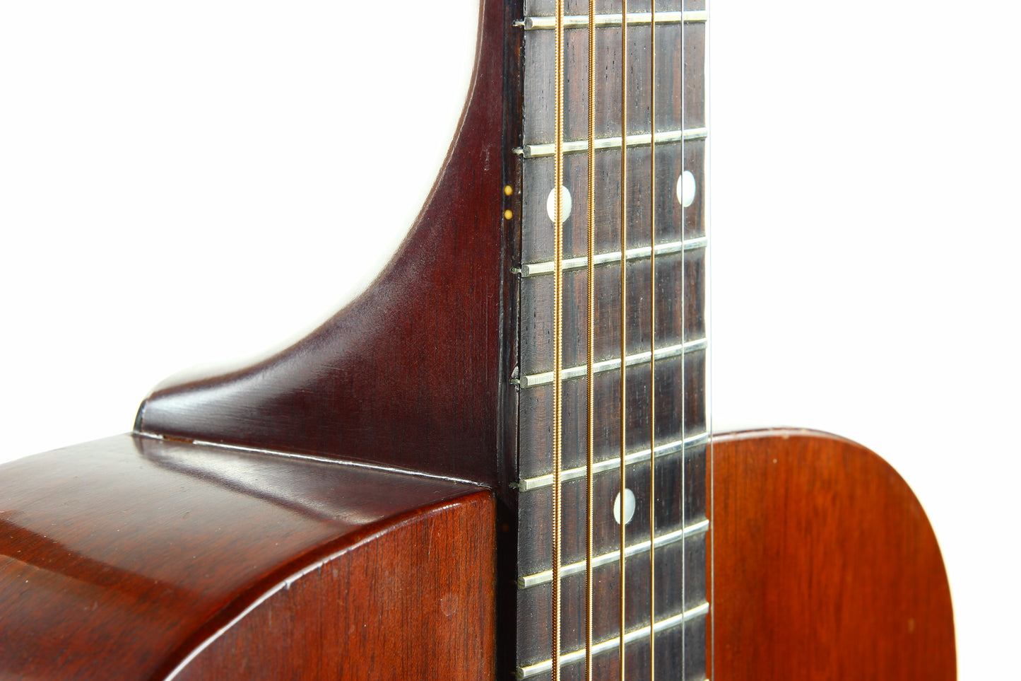 c. 1965 Guild M-20 Mahogany Nick Drake Flattop Acoustic Guitar - Vintage 1960's Small Body
