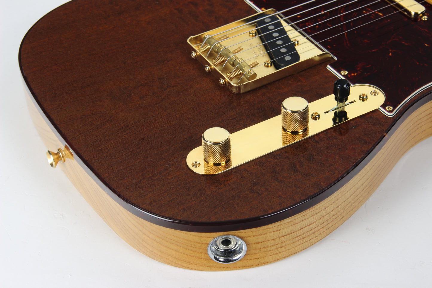 2019 Fender USA Rarities Quilt Top Red Mahogany Telecaster American Tele Limited Edition --Custom Shop Pickups