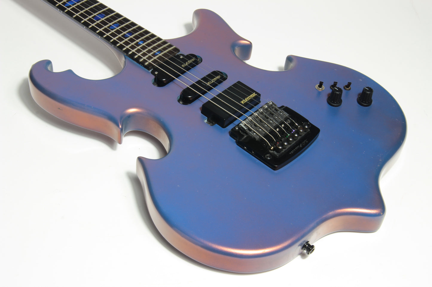 2001 Alembic Custom Guitar Triple Omega Double Duo Chrome Flip Flop Finish - Series ii i