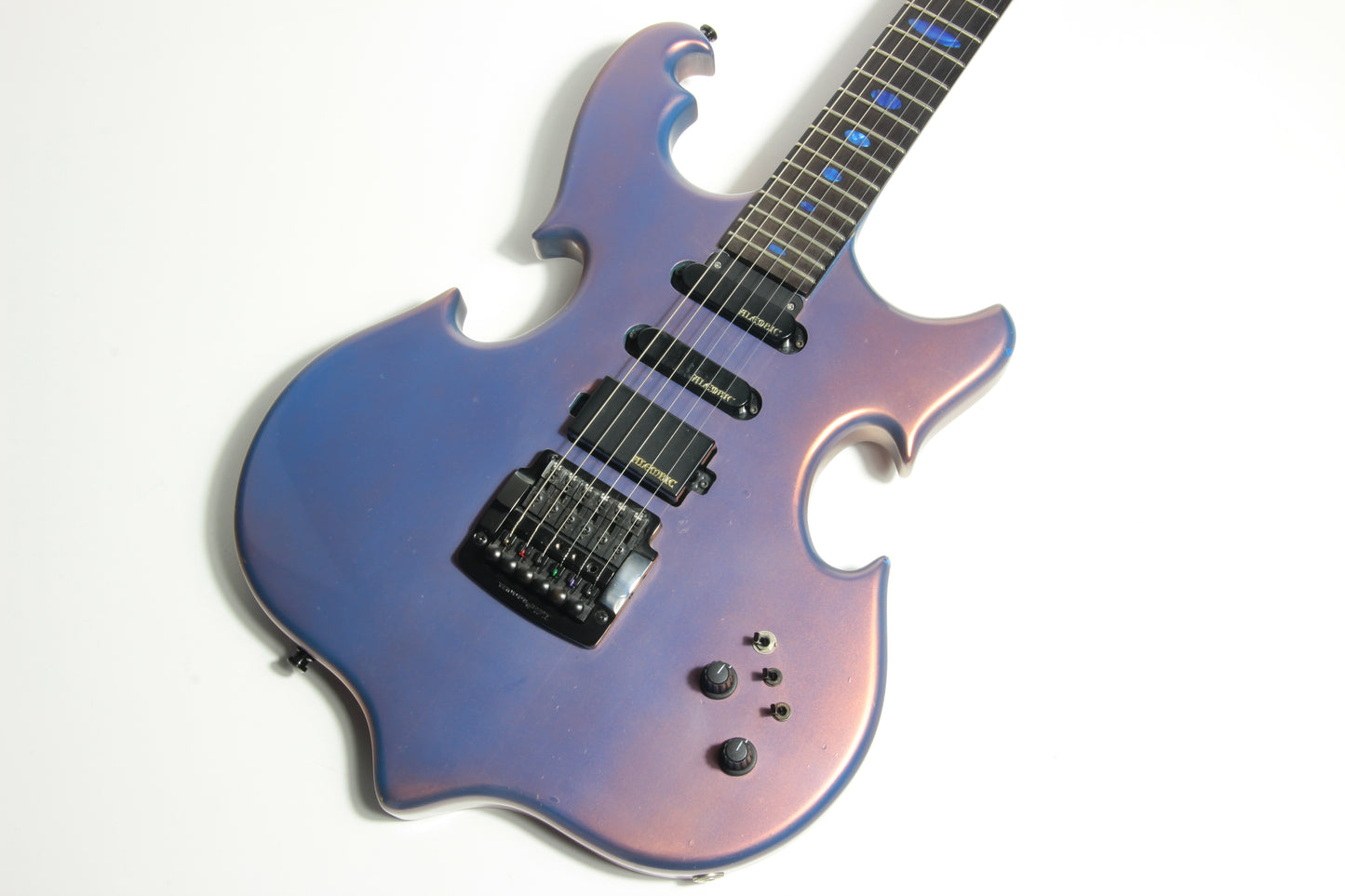 2001 Alembic Custom Guitar Triple Omega Double Duo Chrome Flip Flop Finish - Series ii i