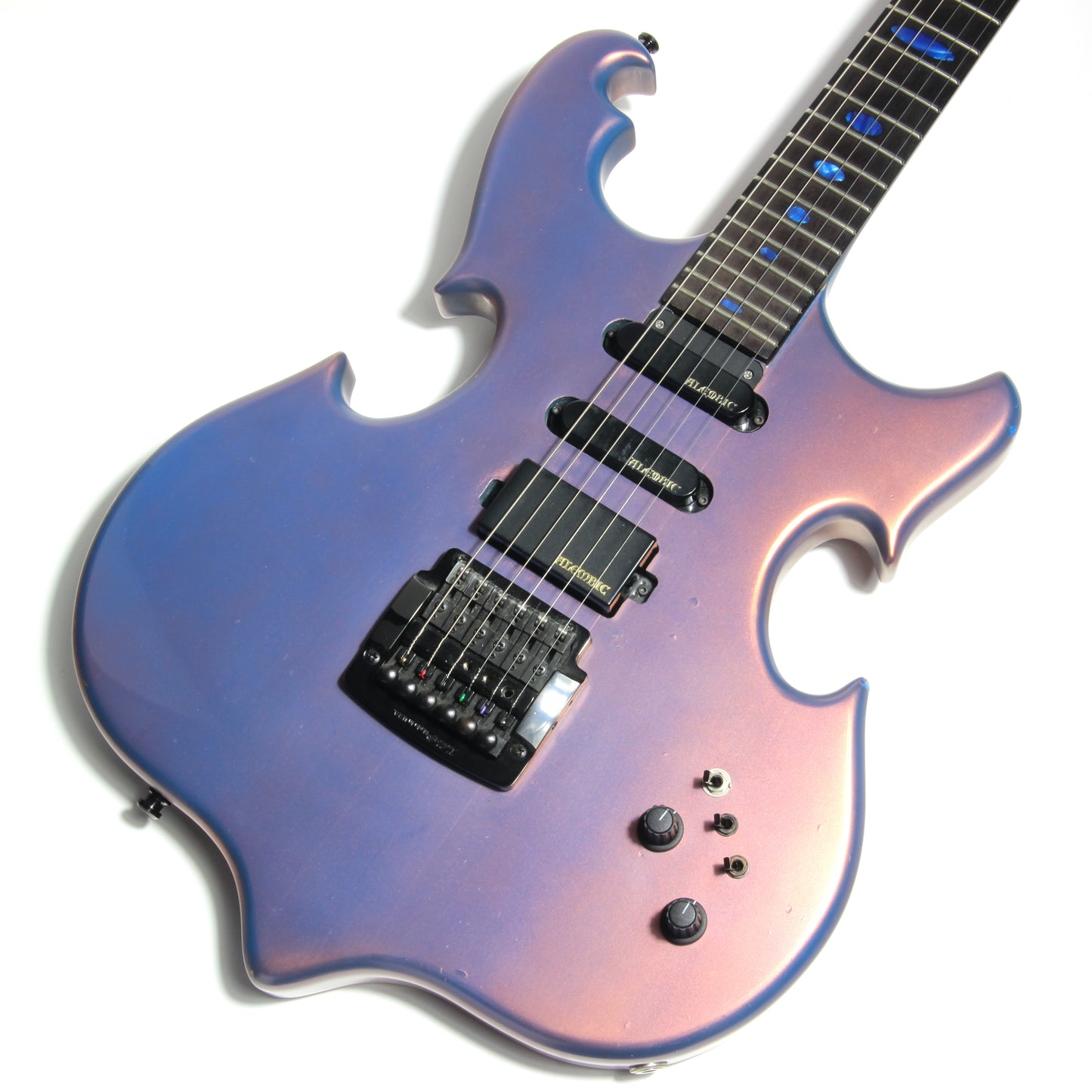 2001 Alembic Custom Guitar Triple Omega Double Duo Chrome Flip Flop Finish - Series ii i