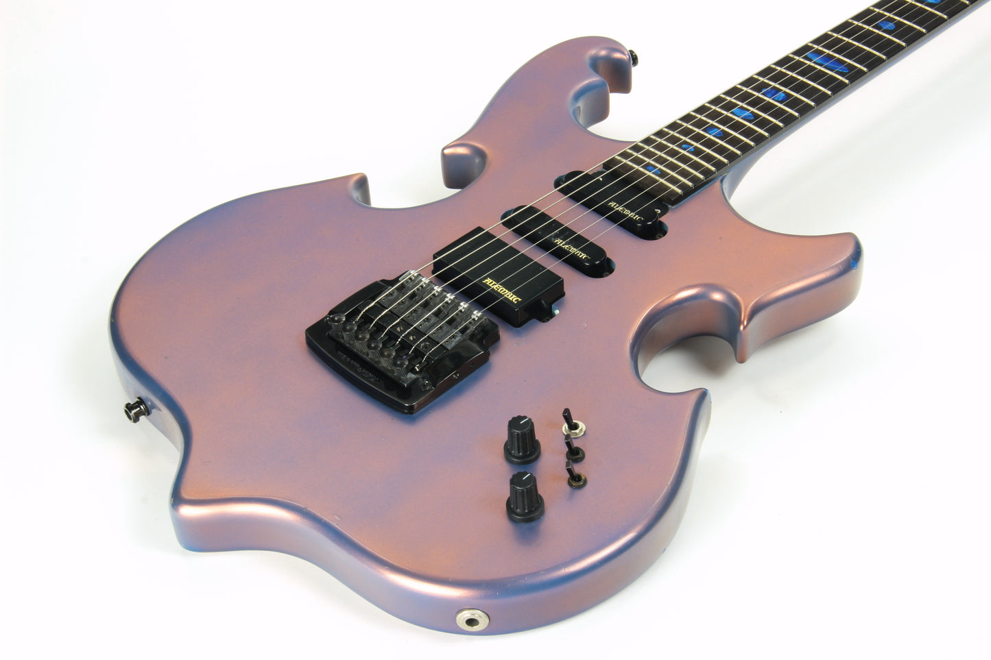 2001 Alembic Custom Guitar Triple Omega Double Duo Chrome Flip Flop Finish - Series ii i