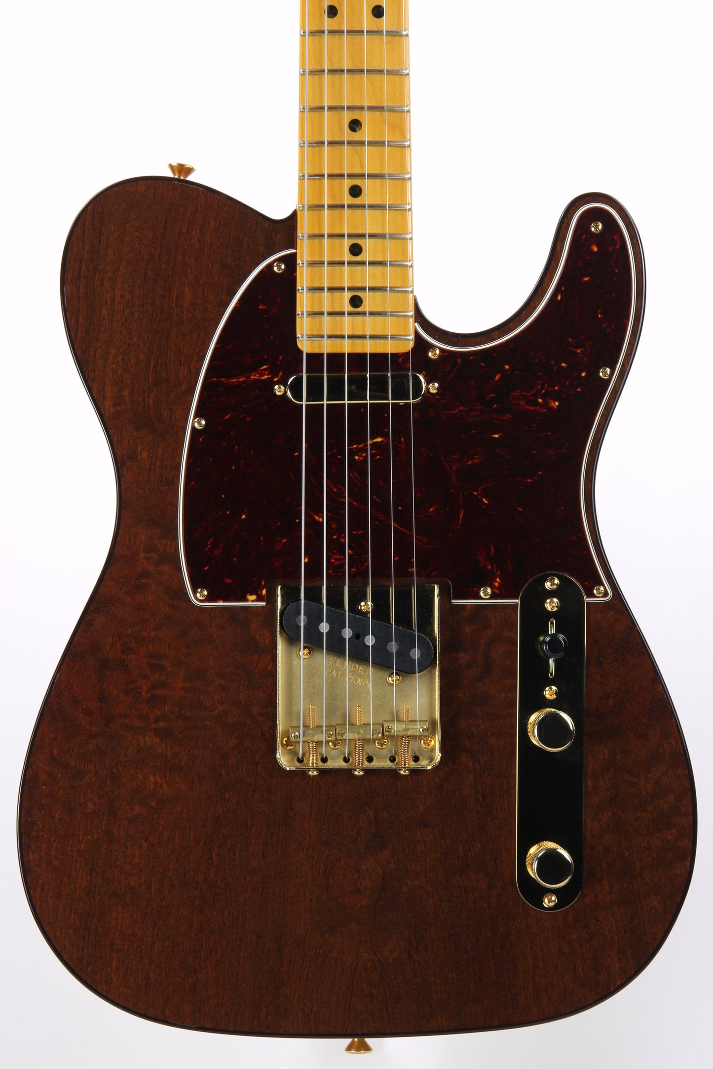 2019 Fender USA Rarities Quilt Top Red Mahogany Telecaster American Tele Limited Edition --Custom Shop Pickups