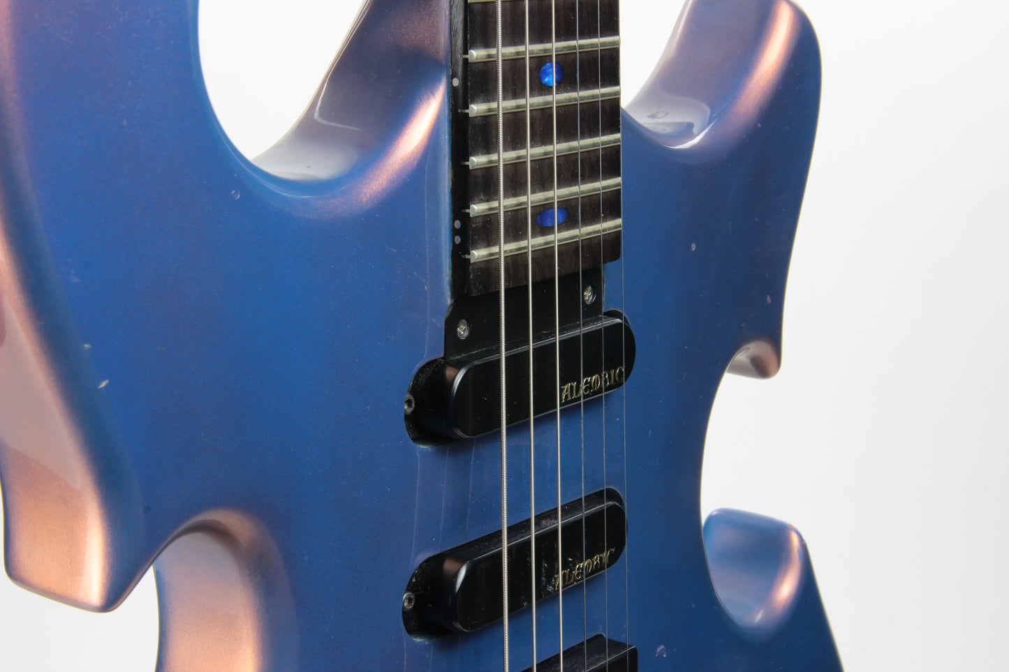 2001 Alembic Custom Guitar Triple Omega Double Duo Chrome Flip Flop Finish - Series ii i