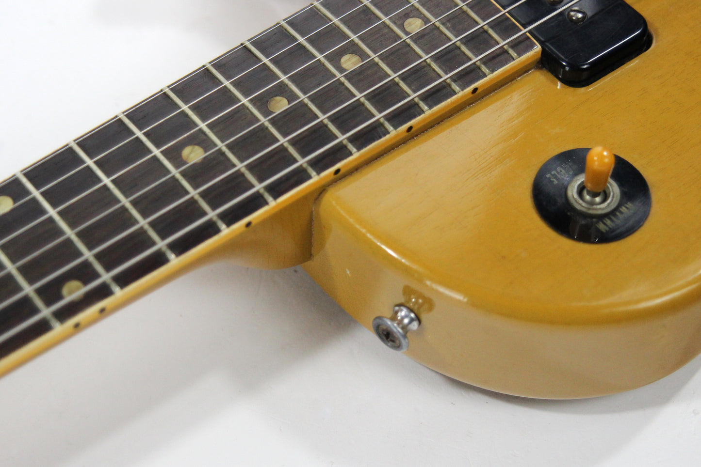 Clean 1957 Gibson Les Paul Special TV Yellow ONE OWNER - 100% Original, 1950's Vintage, Junior Jr.