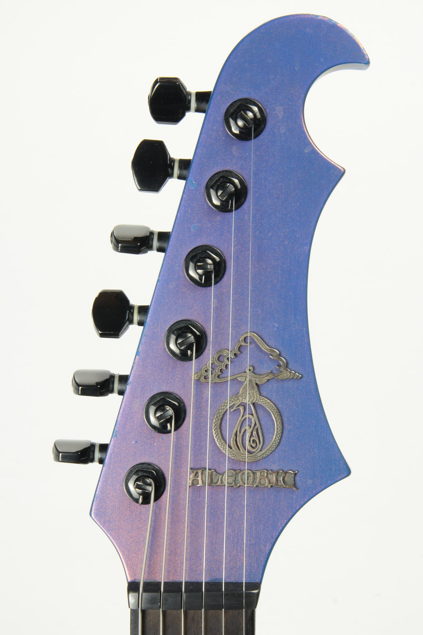 2001 Alembic Custom Guitar Triple Omega Double Duo Chrome Flip Flop Finish - Series ii i