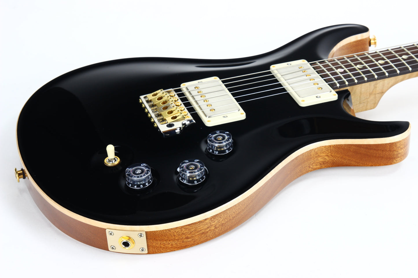 2021 PRS Wood Library BRAZILIAN ROSEWOOD DGT Torrefied Flame Maple Neck Black Top David Grissom Trem