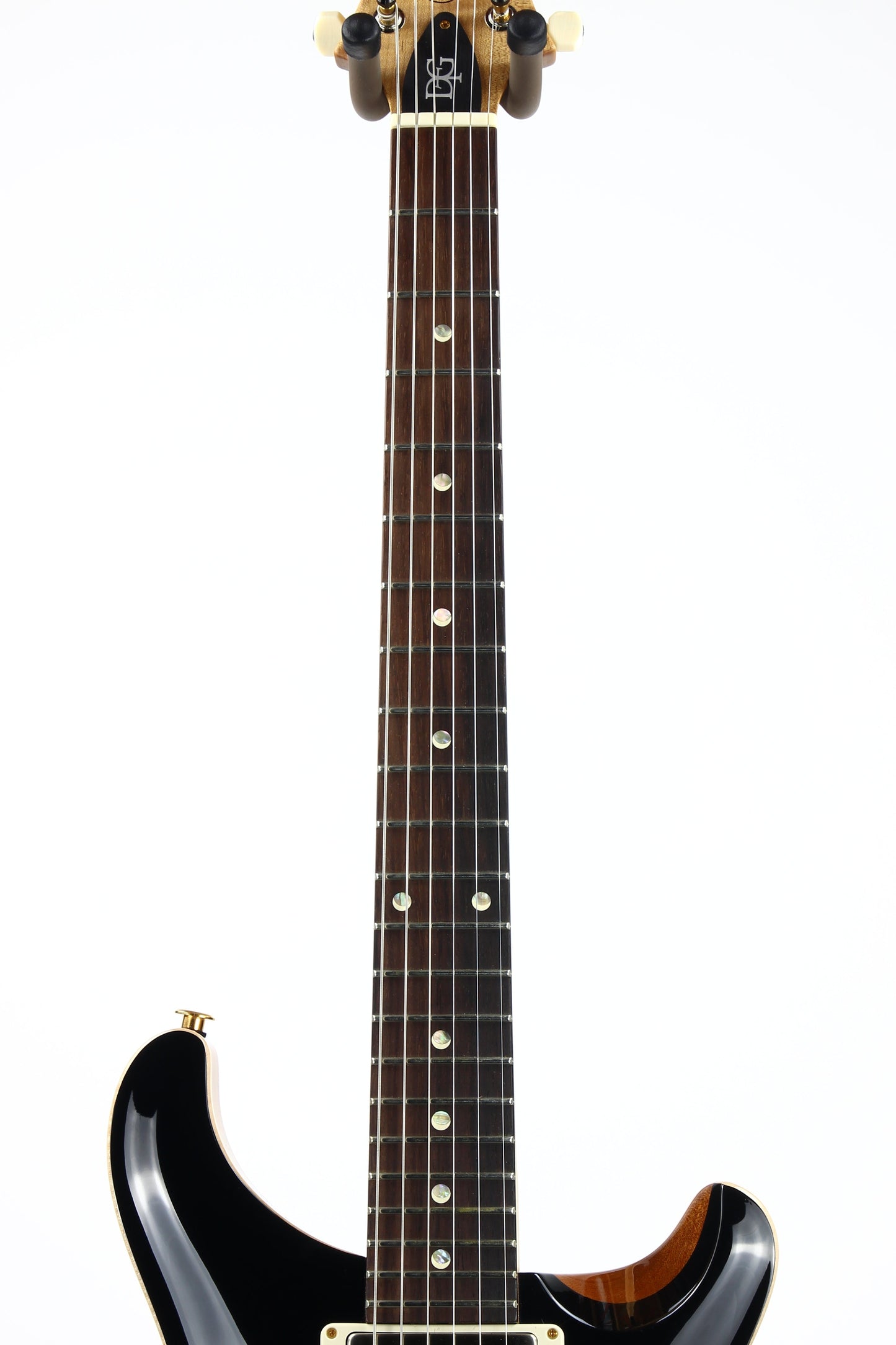 2021 PRS Wood Library BRAZILIAN ROSEWOOD DGT Torrefied Flame Maple Neck Black Top David Grissom Trem