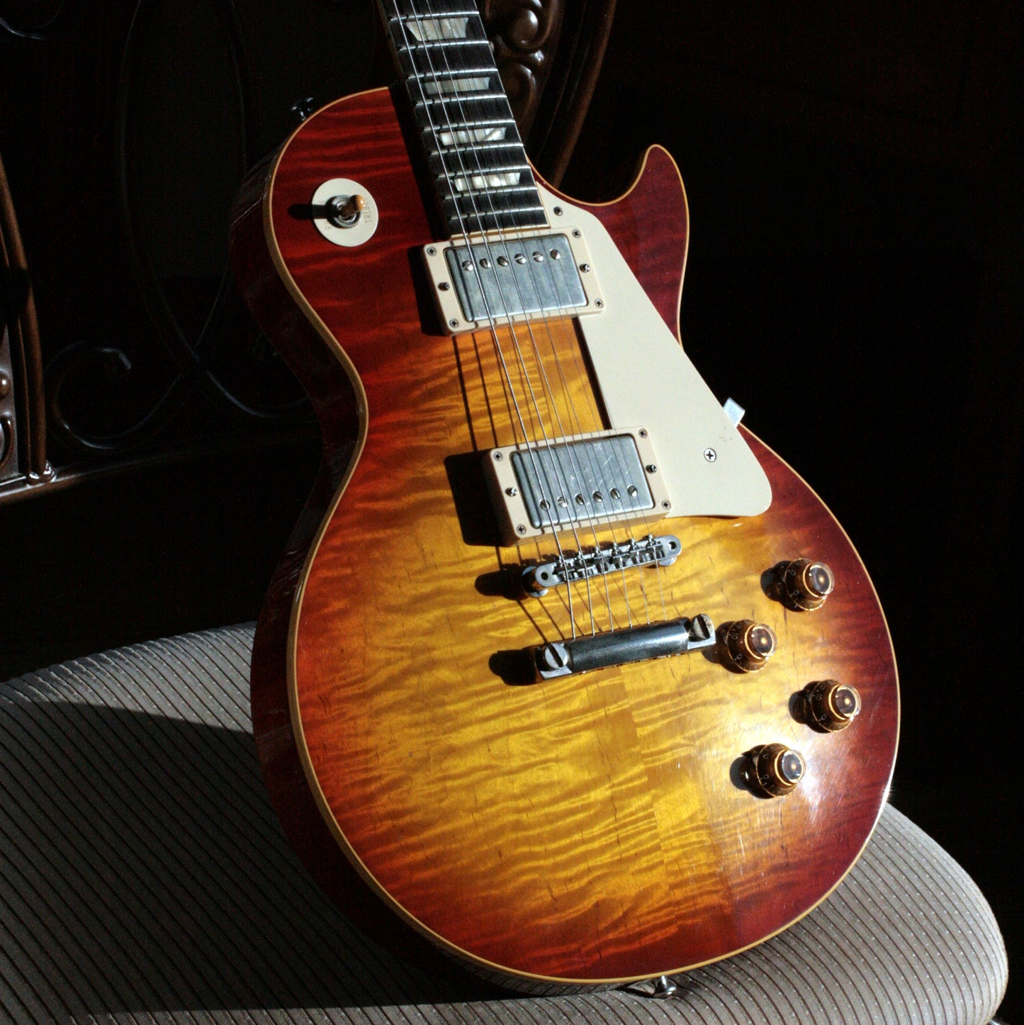 1958 Gibson Historic Makeovers Deluxe BRAZILIAN ROSEWOOD Les Paul Historic Reissue! V8 59 r9 neck flametop hm
