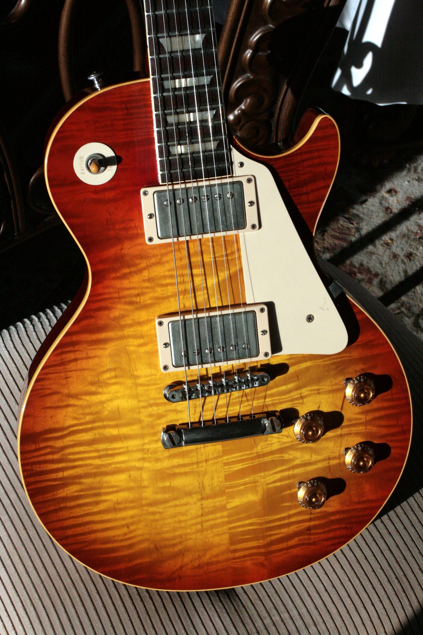 1958 Gibson Historic Makeovers Deluxe BRAZILIAN ROSEWOOD Les Paul Historic Reissue! V8 59 r9 neck flametop hm