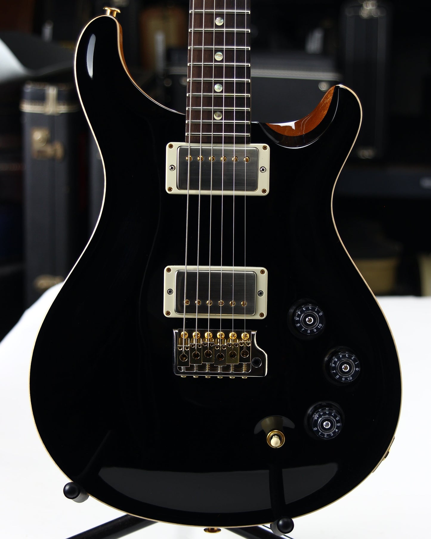 2021 PRS Wood Library BRAZILIAN ROSEWOOD DGT Torrefied Flame Maple Neck Black Top David Grissom Trem