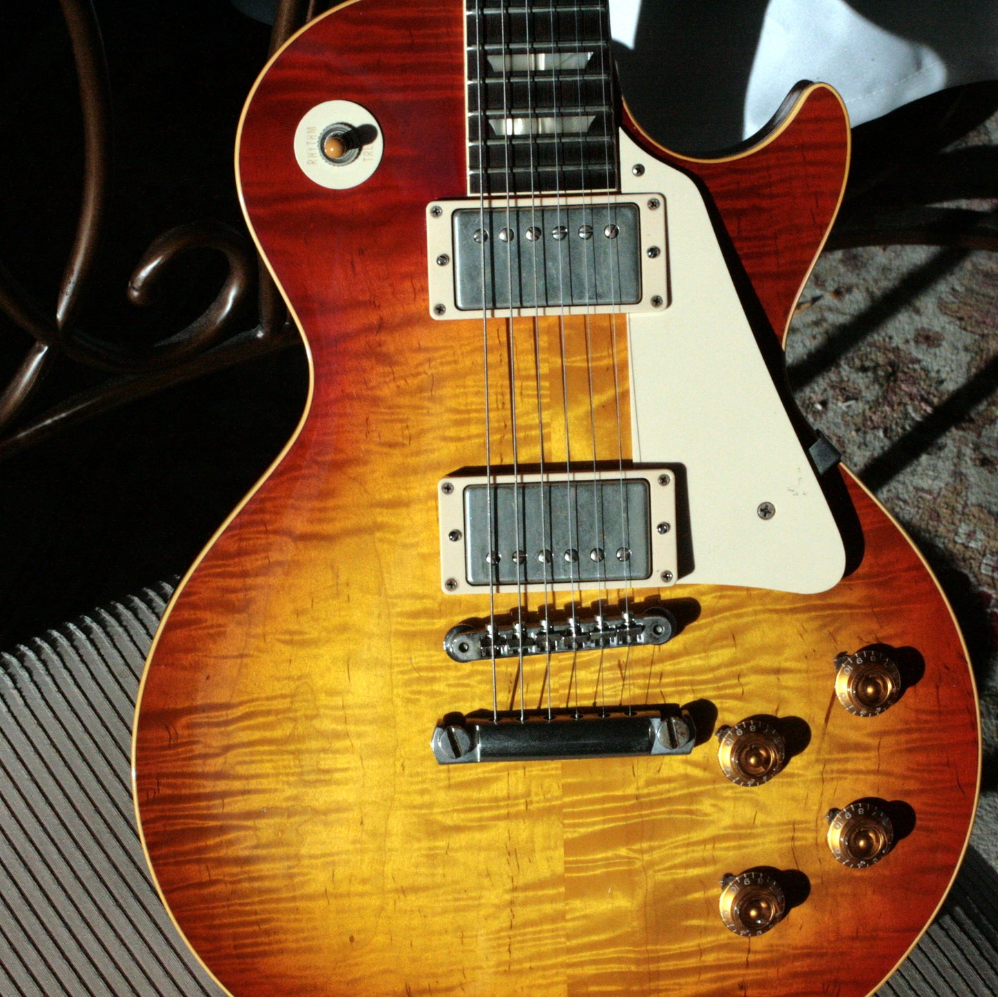 1958 Gibson Historic Makeovers Deluxe BRAZILIAN ROSEWOOD Les Paul Historic Reissue! V8 59 r9 neck flametop hm