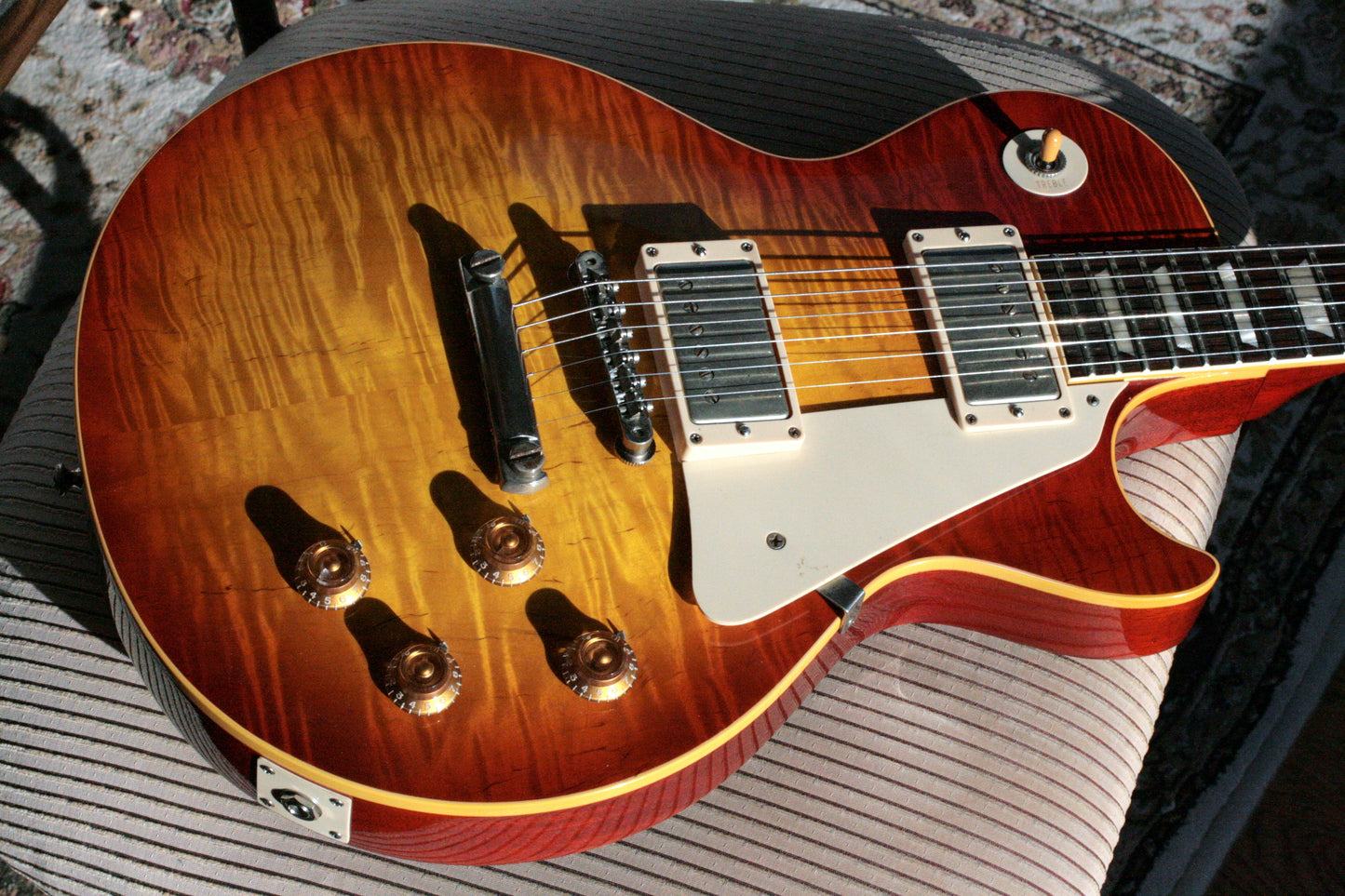 1958 Gibson Historic Makeovers Deluxe BRAZILIAN ROSEWOOD Les Paul Historic Reissue! V8 59 r9 neck flametop hm