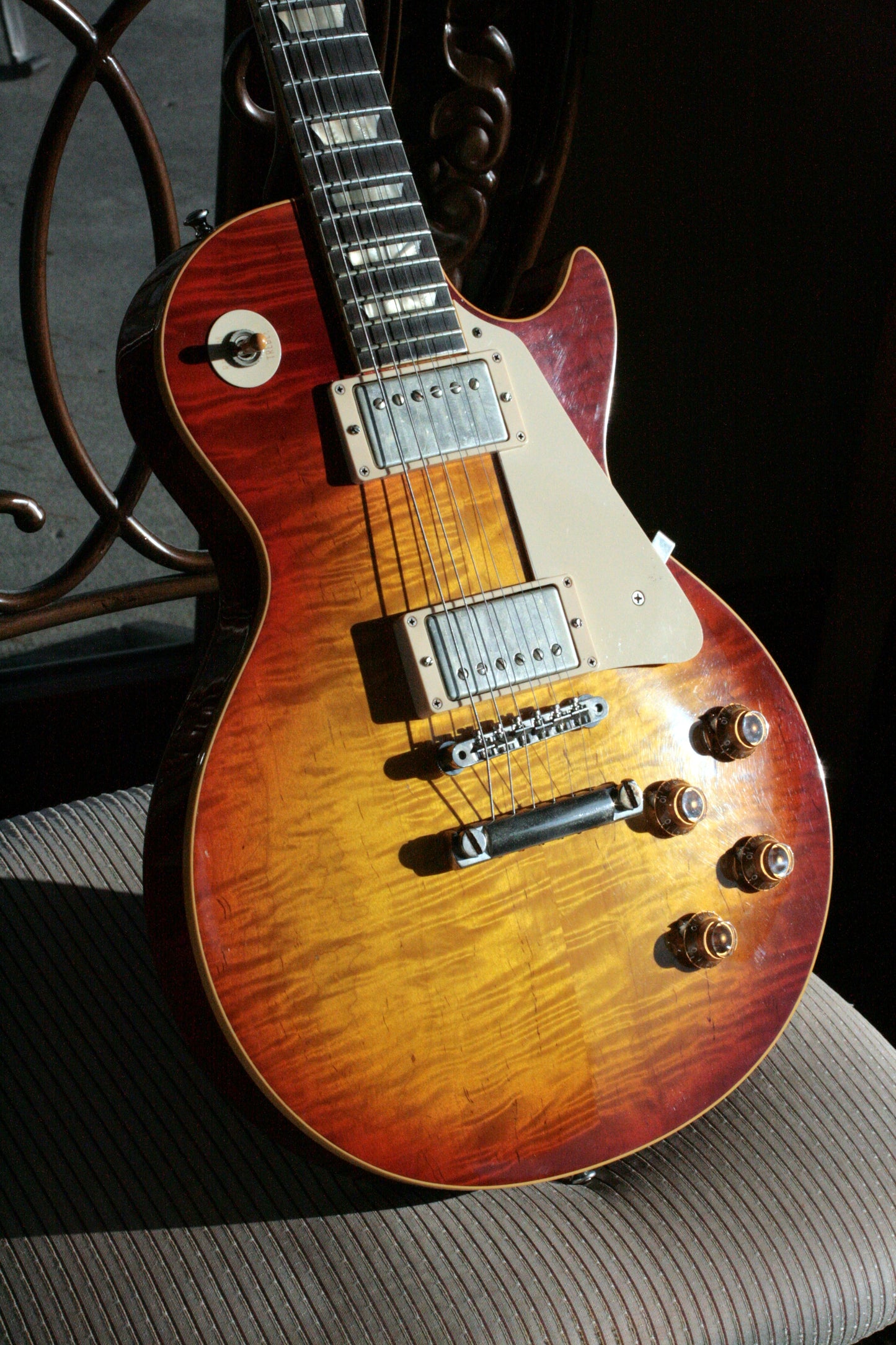 1958 Gibson Historic Makeovers Deluxe BRAZILIAN ROSEWOOD Les Paul Historic Reissue! V8 59 r9 neck flametop hm