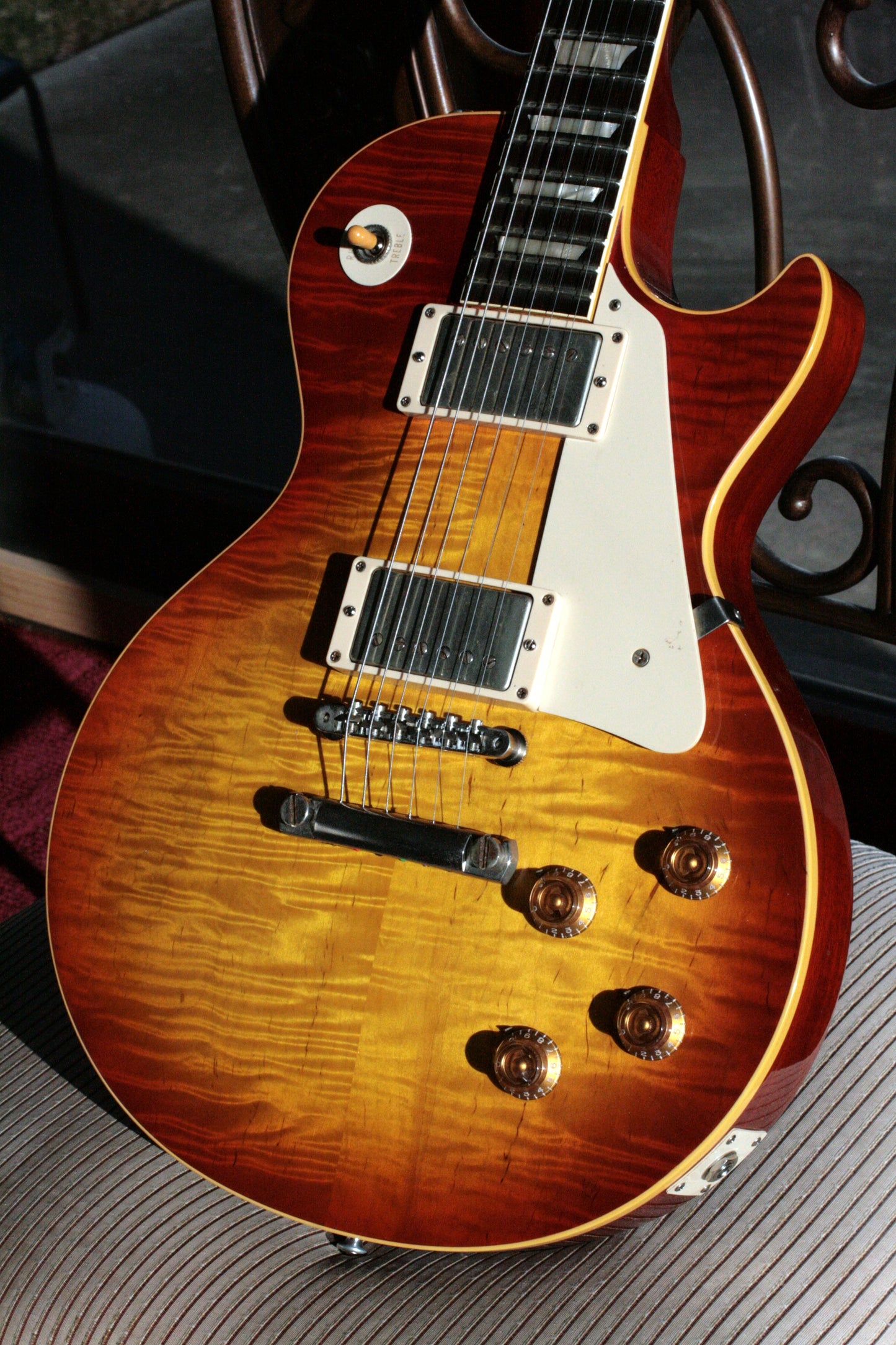 1958 Gibson Historic Makeovers Deluxe BRAZILIAN ROSEWOOD Les Paul Historic Reissue! V8 59 r9 neck flametop hm