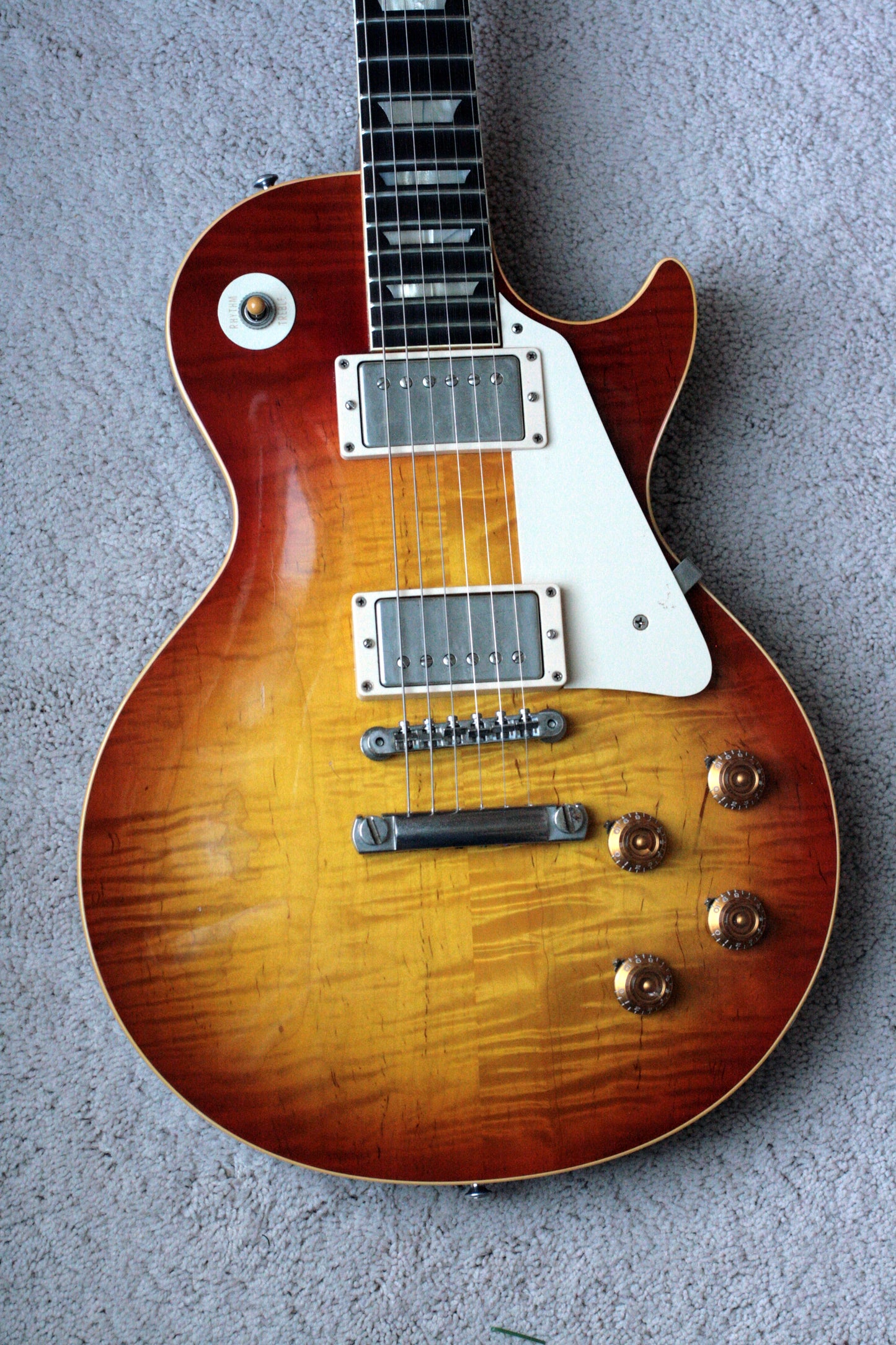 1958 Gibson Historic Makeovers Deluxe BRAZILIAN ROSEWOOD Les Paul Historic Reissue! V8 59 r9 neck flametop hm
