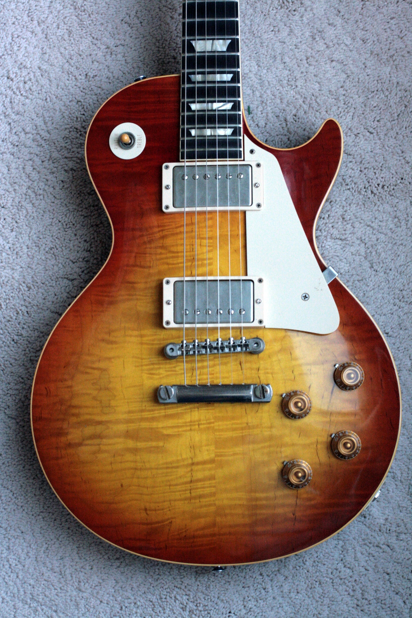 1958 Gibson Historic Makeovers Deluxe BRAZILIAN ROSEWOOD Les Paul Historic Reissue! V8 59 r9 neck flametop hm