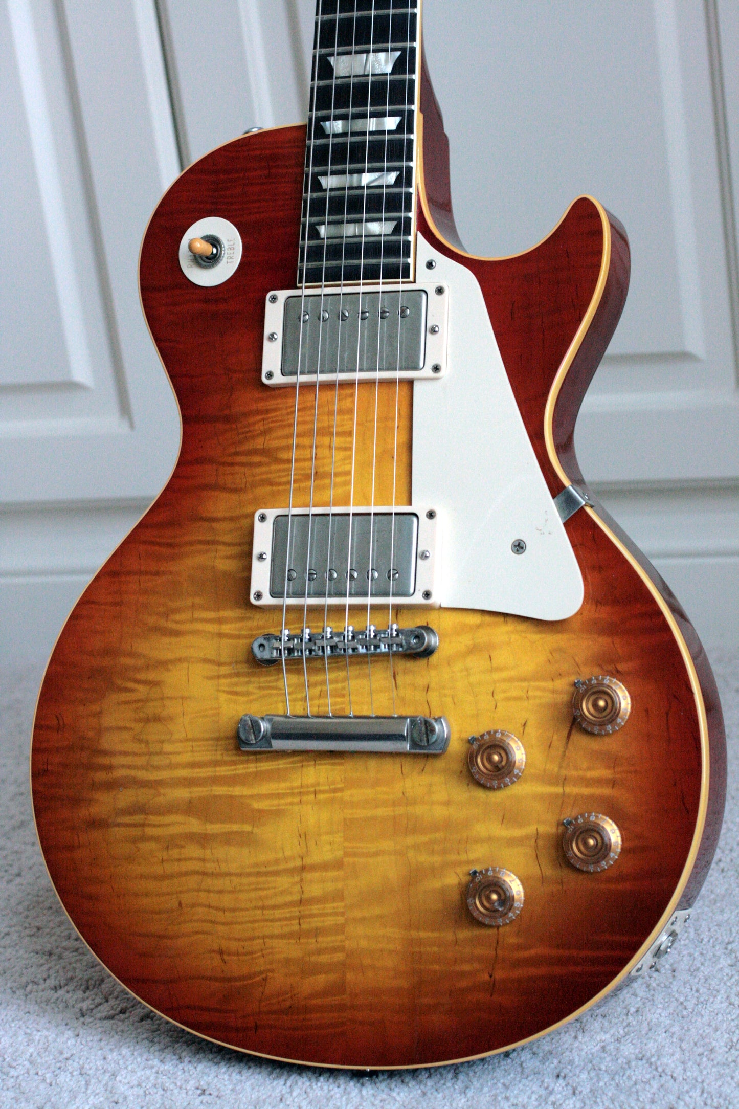 1958 Gibson Historic Makeovers Deluxe BRAZILIAN ROSEWOOD Les Paul Historic Reissue! V8 59 r9 neck flametop hm
