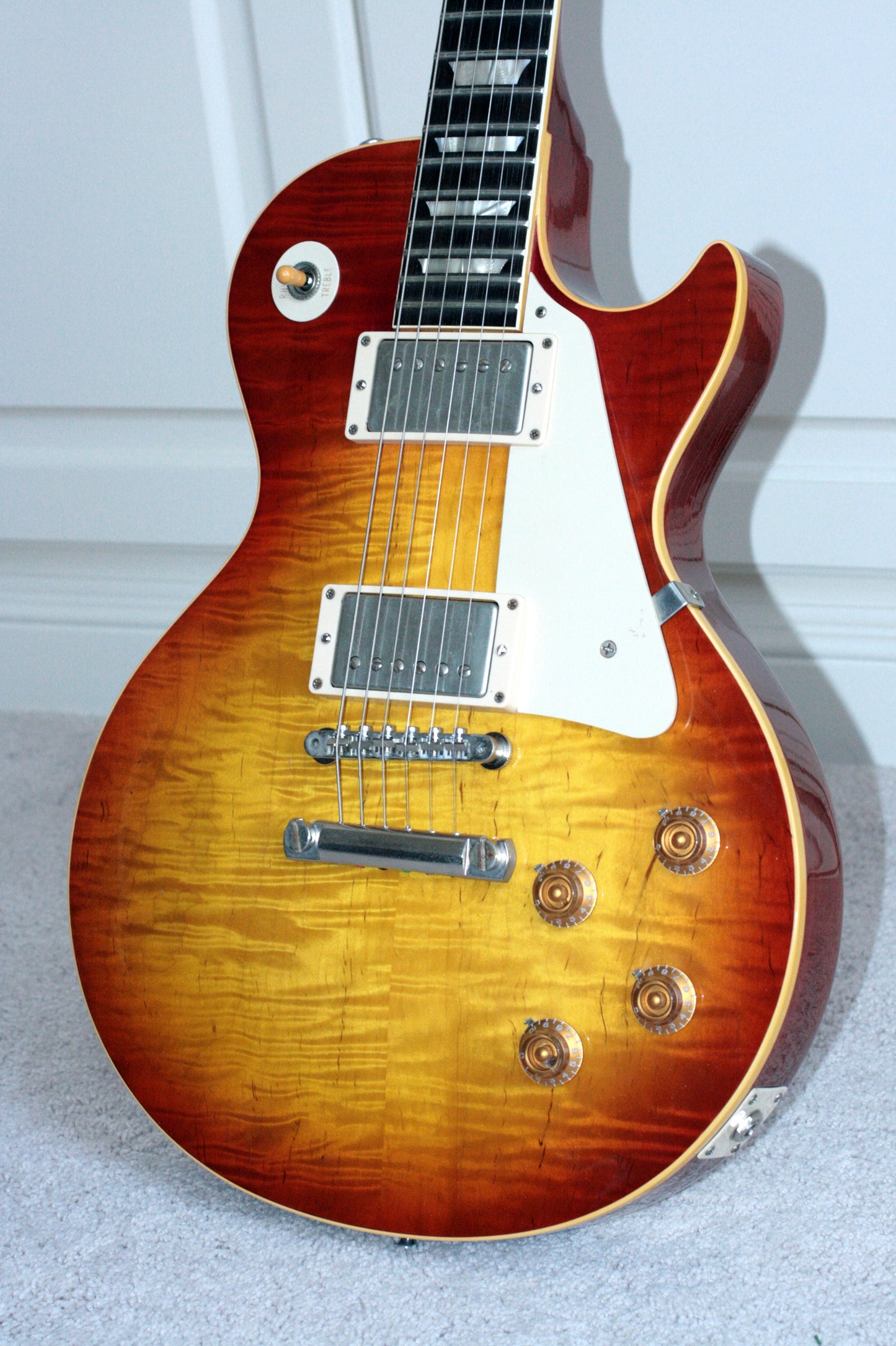 1958 Gibson Historic Makeovers Deluxe BRAZILIAN ROSEWOOD Les Paul Historic Reissue! V8 59 r9 neck flametop hm