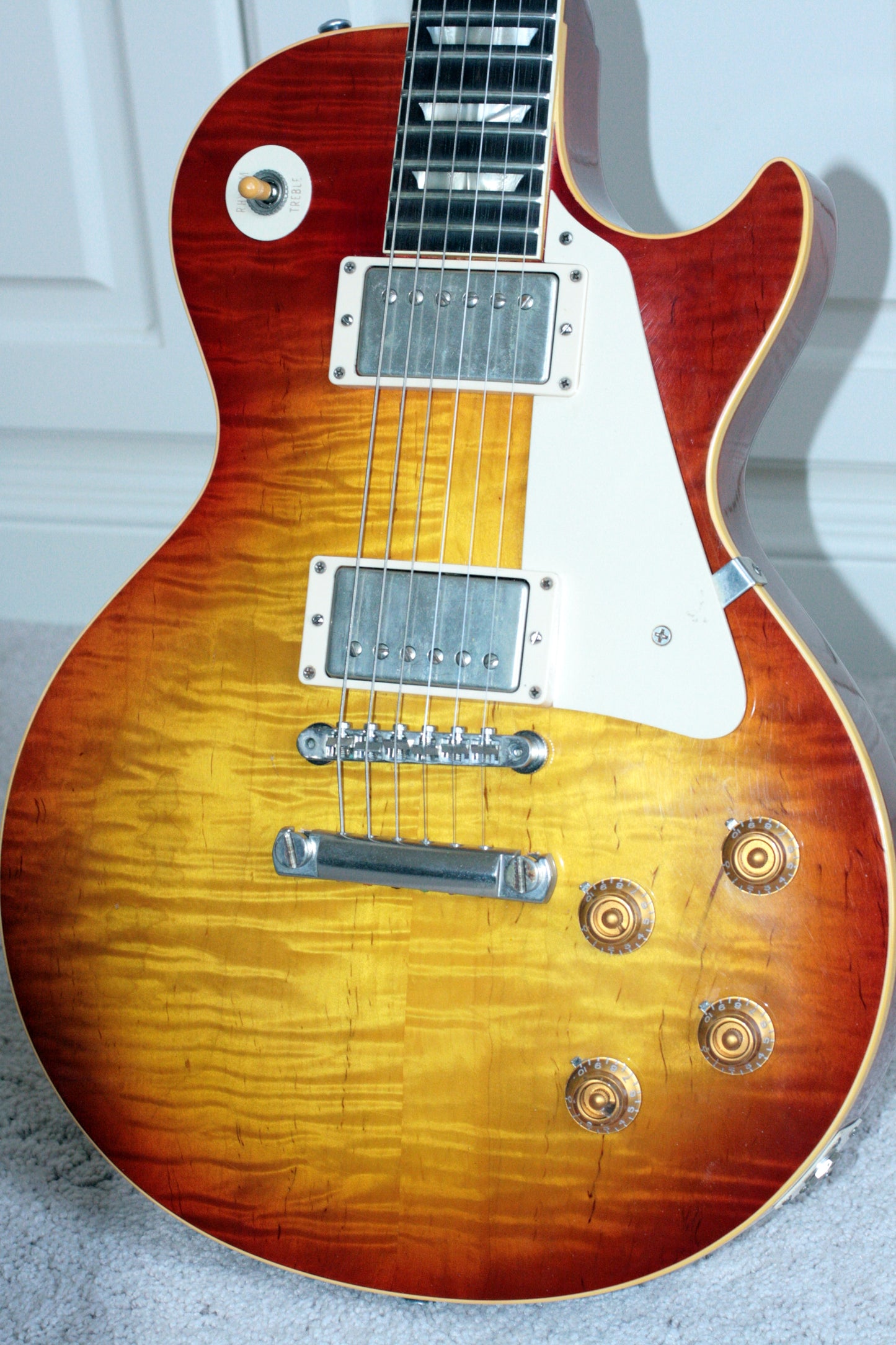 1958 Gibson Historic Makeovers Deluxe BRAZILIAN ROSEWOOD Les Paul Historic Reissue! V8 59 r9 neck flametop hm