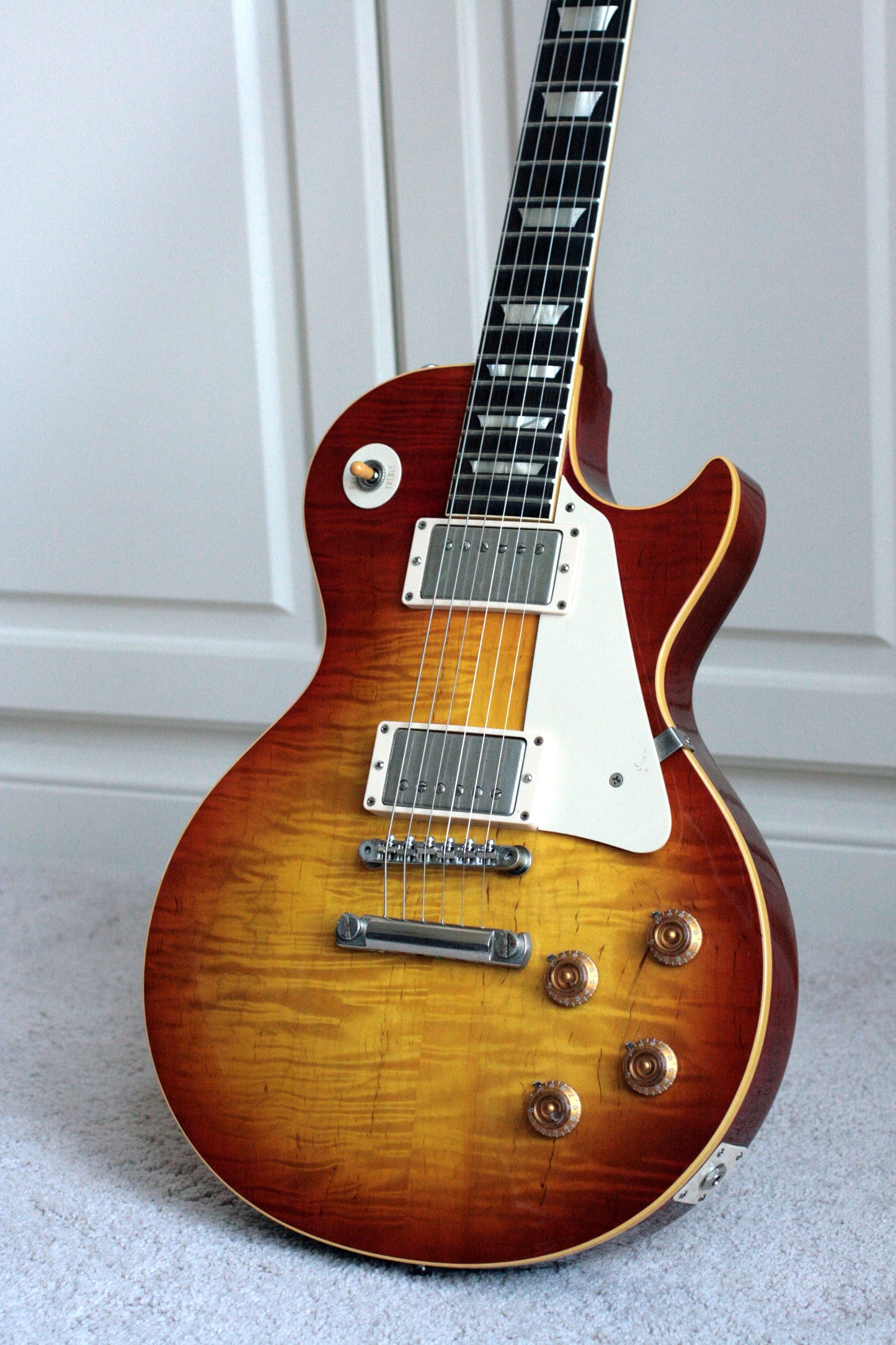 1958 Gibson Historic Makeovers Deluxe BRAZILIAN ROSEWOOD Les Paul Historic Reissue! V8 59 r9 neck flametop hm