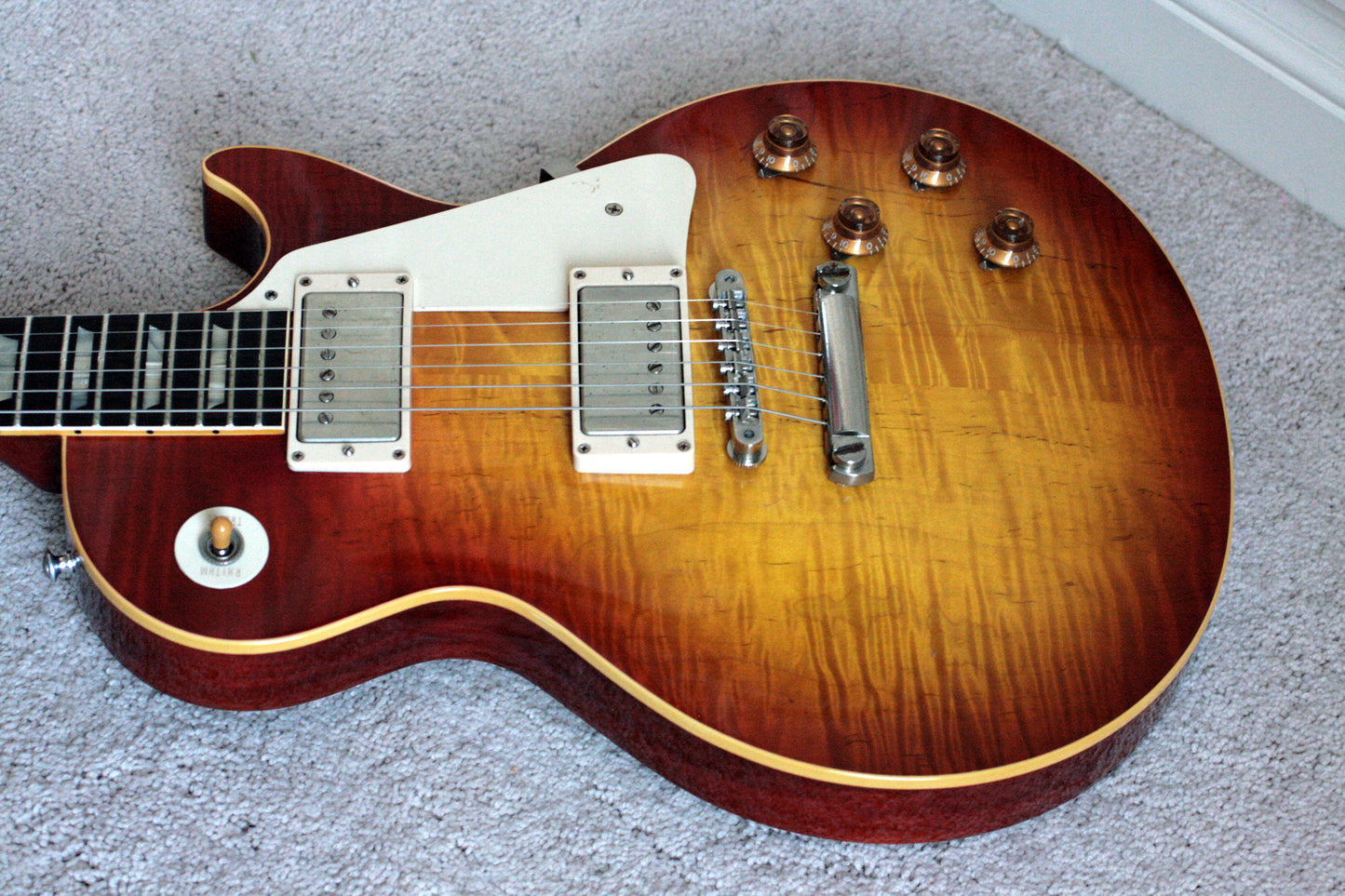 1958 Gibson Historic Makeovers Deluxe BRAZILIAN ROSEWOOD Les Paul Historic Reissue! V8 59 r9 neck flametop hm