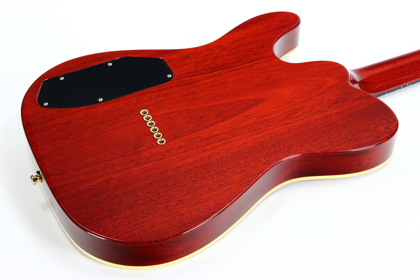 1993 Fender Custom Shop Set Neck Country Artist Telecaster QUILT Sunset Orange Transparent --VERY RARE TELE