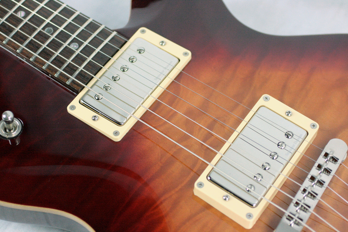 2005 Yamaha Made in Japan AES-920 Quilt Maple Top Seymour Duncan 59's MIJ Set-Neck