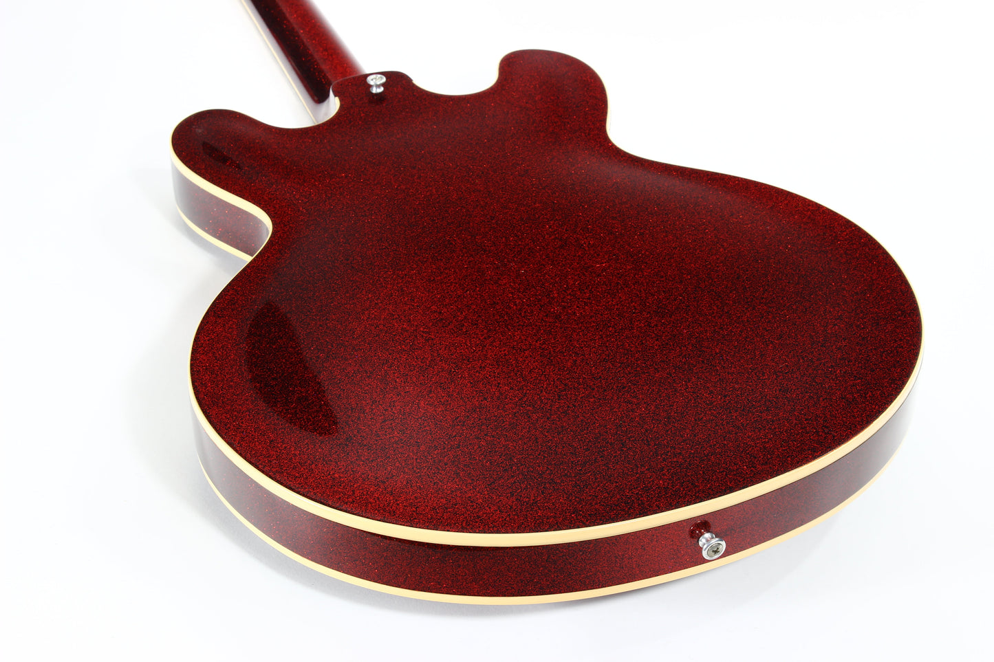 2008 Gibson Custom Shop 1963 ES-335 Red Sparkle -- MATCHING HEADSTOCK, Historic '63 Reissue, Block Inlays