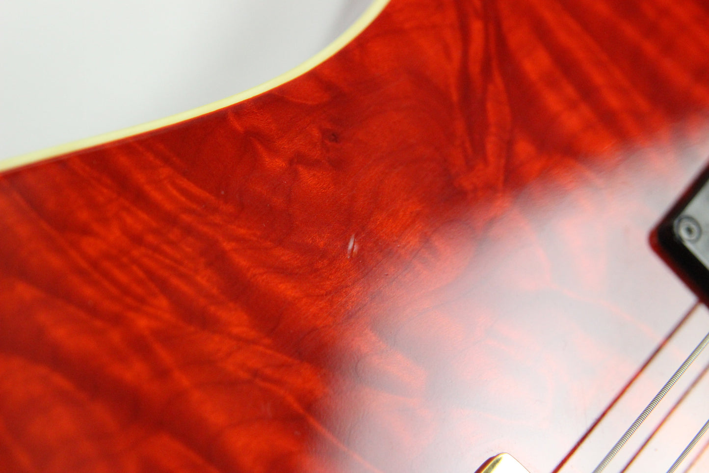 1993 Fender Custom Shop Set Neck Country Artist Telecaster QUILT Sunset Orange Transparent --VERY RARE TELE