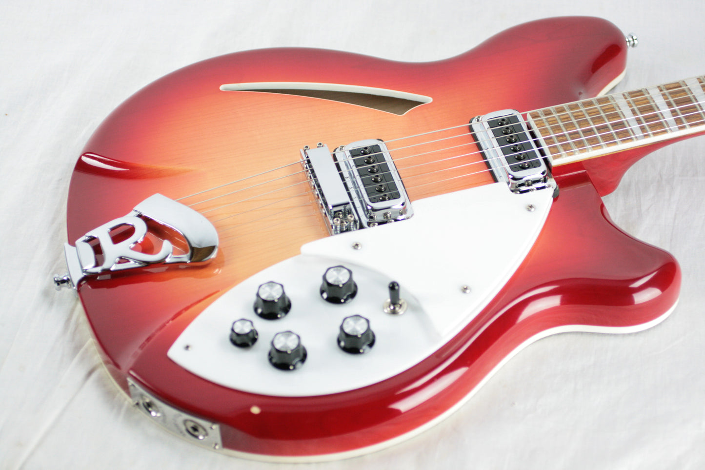 2017 Rickenbacker 360 FG Fireglo 6-String Semi-Hollow Electric Guitar w/ OHSC!