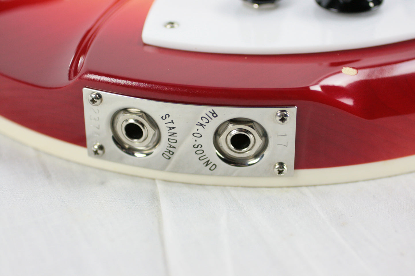 2017 Rickenbacker 360 FG Fireglo 6-String Semi-Hollow Electric Guitar w/ OHSC!