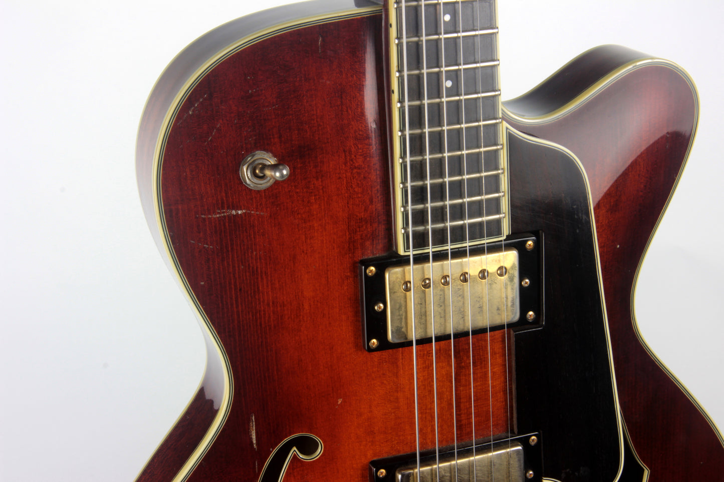 2008 Eastman T165 SX Spruce Top Thinline Semi Hollowbody Guitar! Rare Model