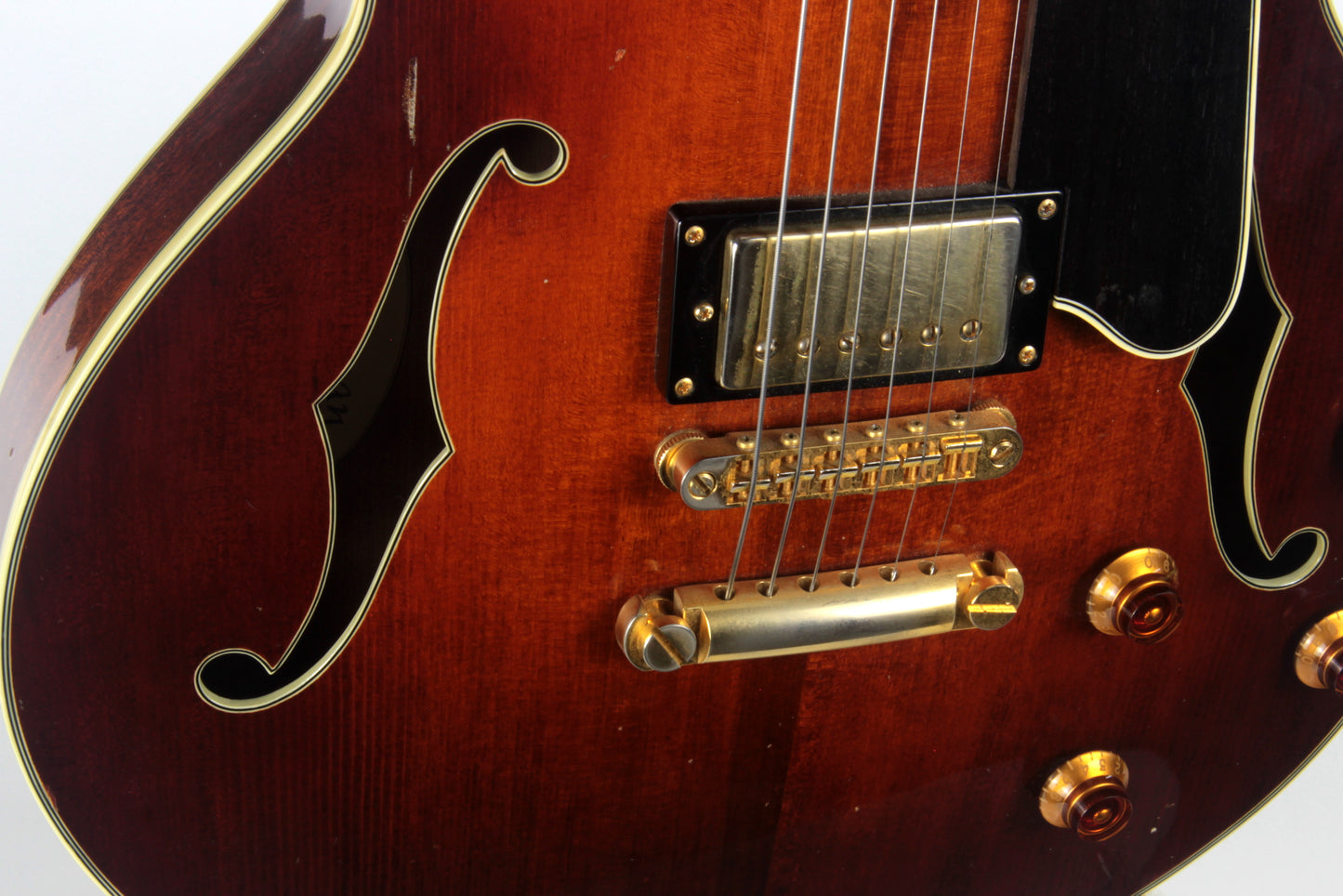 2008 Eastman T165 SX Spruce Top Thinline Semi Hollowbody Guitar! Rare Model