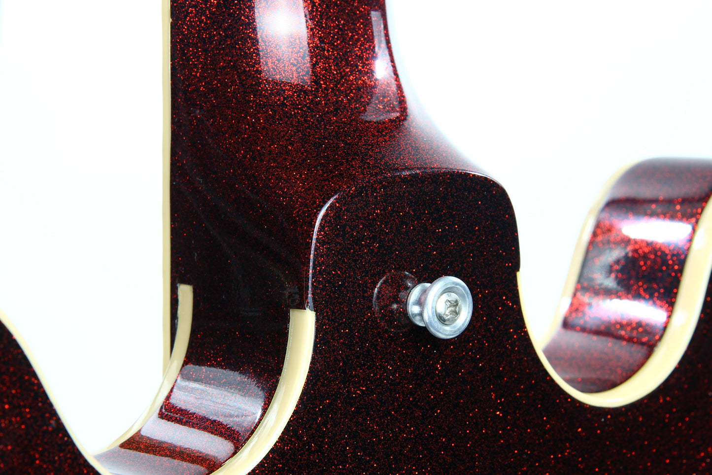 2008 Gibson Custom Shop 1963 ES-335 Red Sparkle -- MATCHING HEADSTOCK, Historic '63 Reissue, Block Inlays