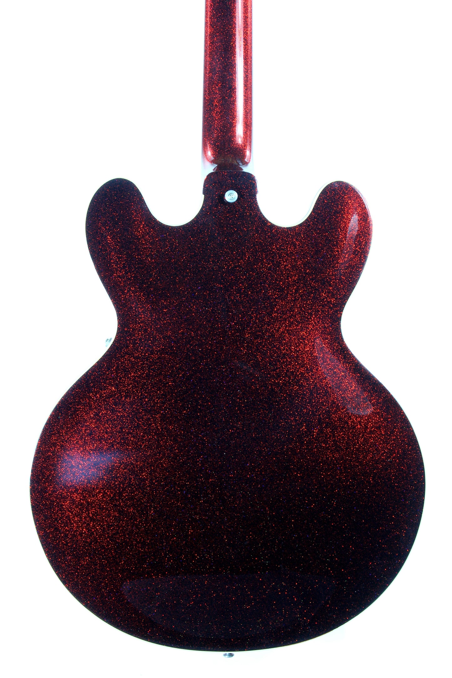 2008 Gibson Custom Shop 1963 ES-335 Red Sparkle -- MATCHING HEADSTOCK, Historic '63 Reissue, Block Inlays