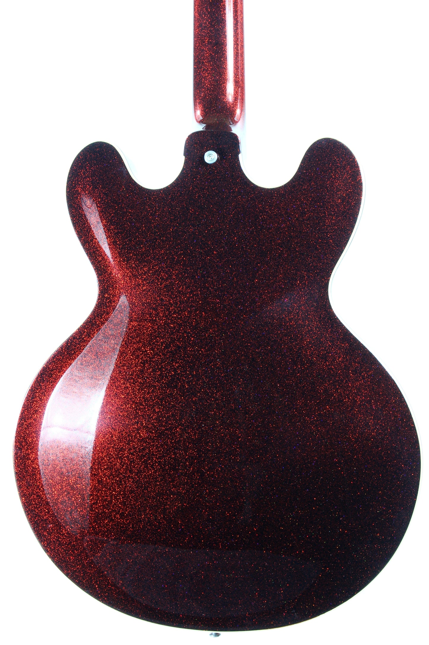 2008 Gibson Custom Shop 1963 ES-335 Red Sparkle -- MATCHING HEADSTOCK, Historic '63 Reissue, Block Inlays