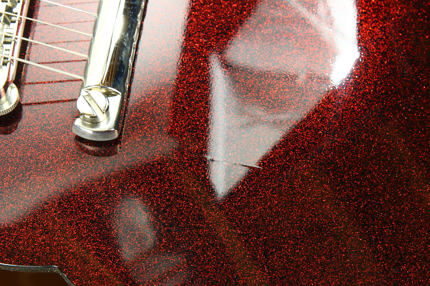 2008 Gibson Custom Shop 1963 ES-335 Red Sparkle -- MATCHING HEADSTOCK, Historic '63 Reissue, Block Inlays