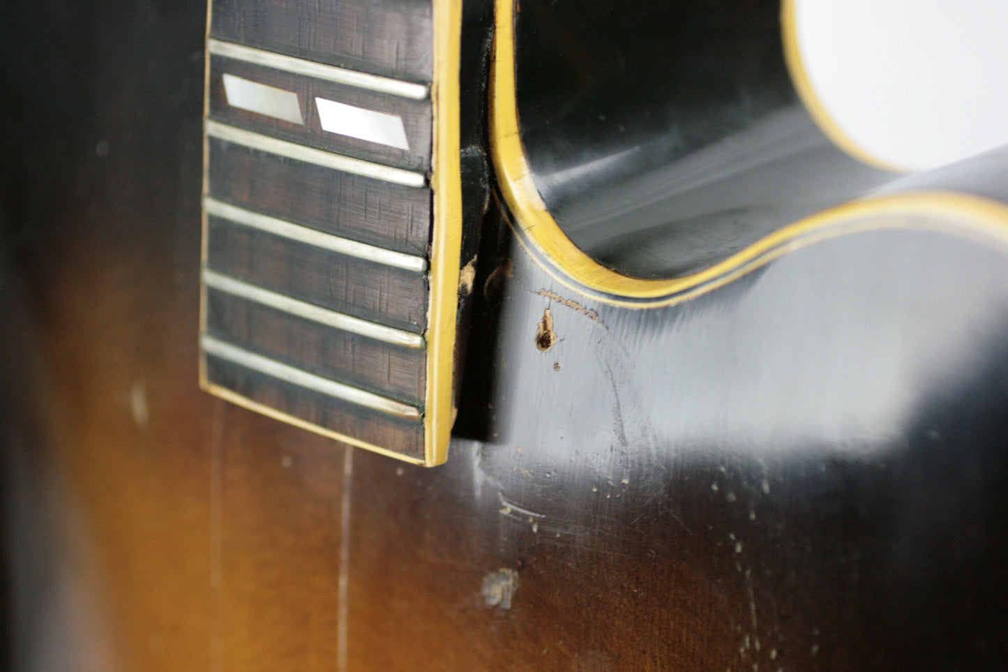 1949 Gibson L-7C Acoustic Archtop Guitar Project in Sunburst L7 Cutaway