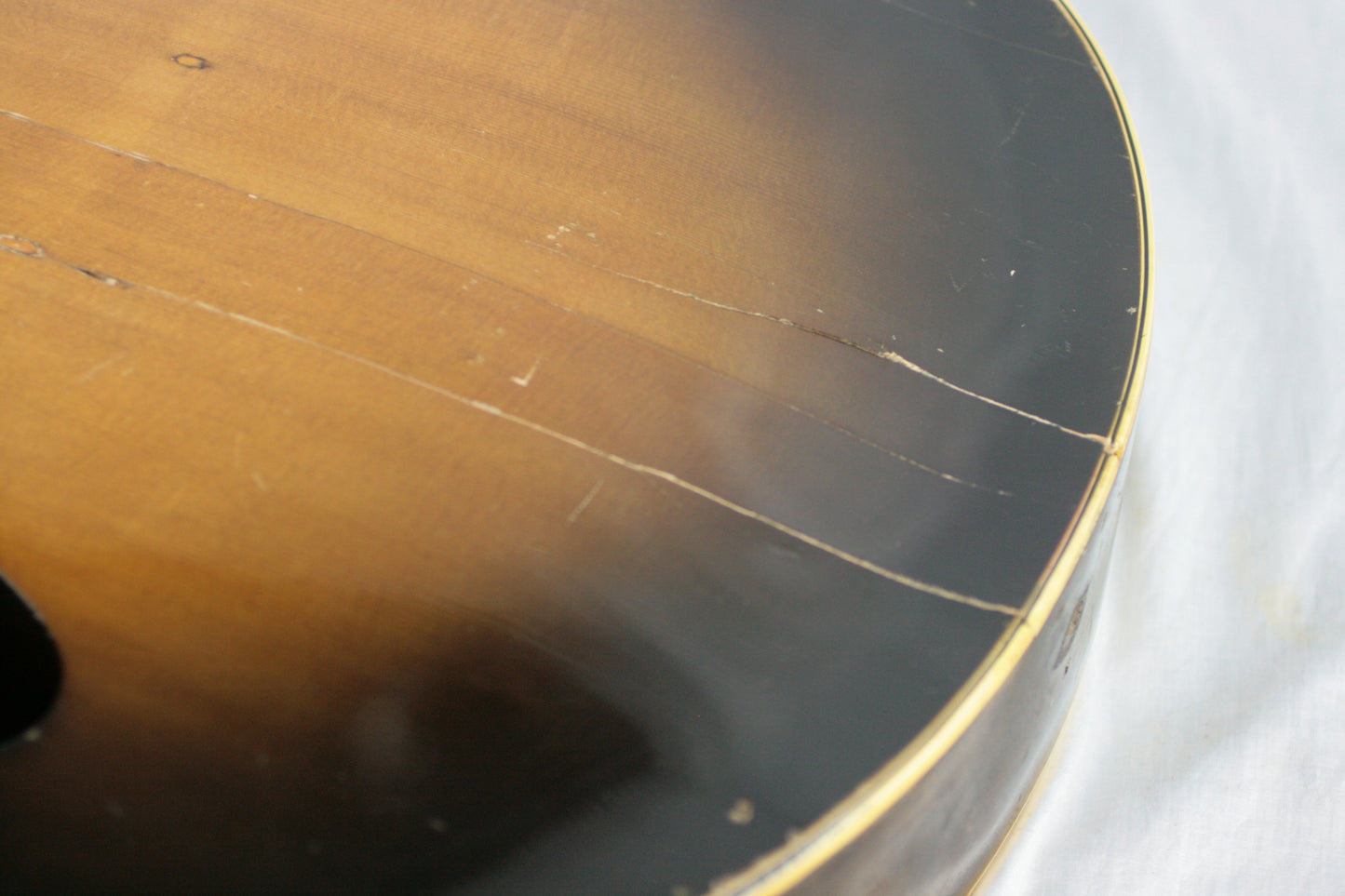 1949 Gibson L-7C Acoustic Archtop Guitar Project in Sunburst L7 Cutaway