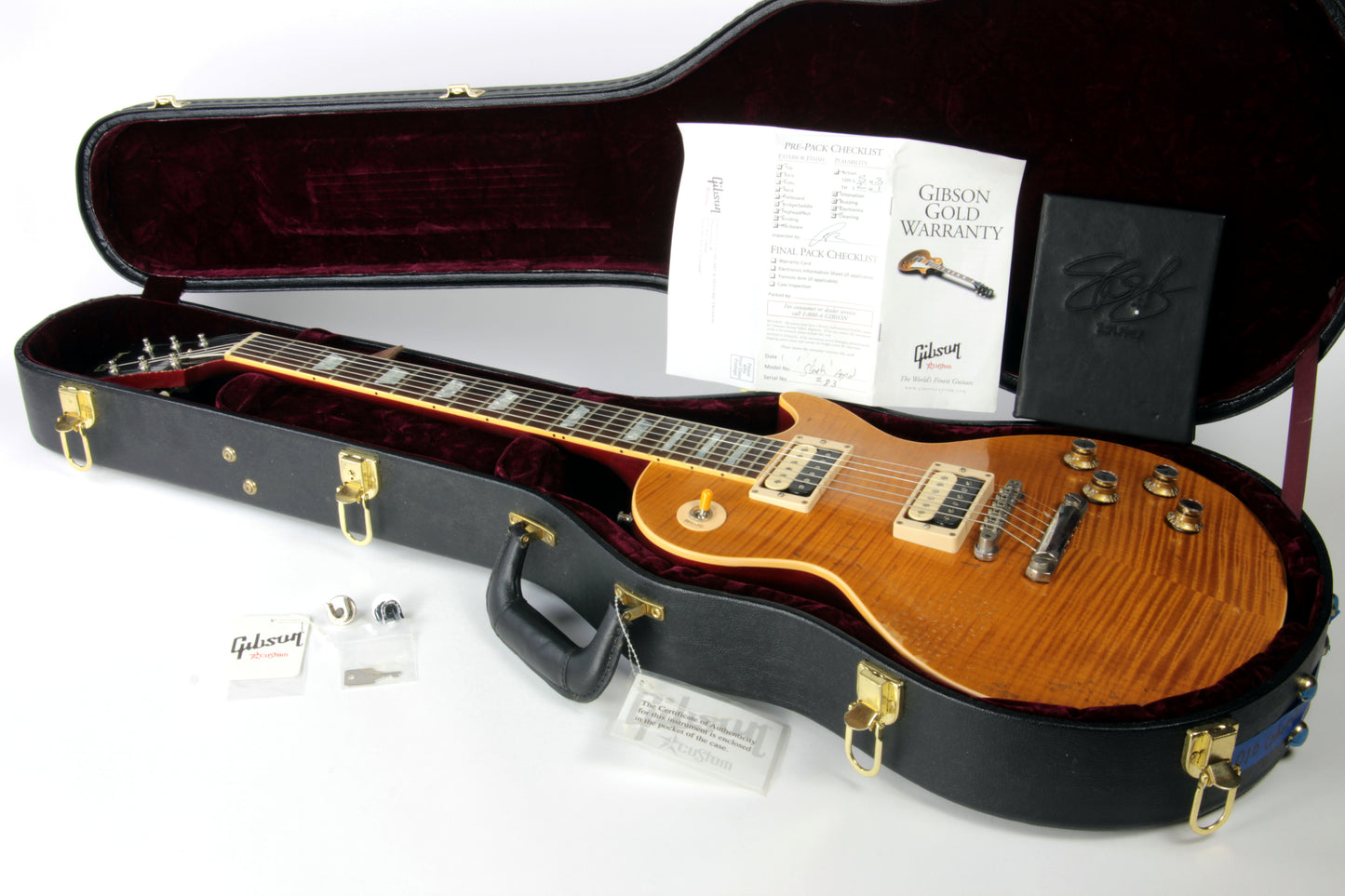2010 Gibson Custom Shop SLASH AFD Les Paul MURPHY AGED SIGNED Appetite For Destruction