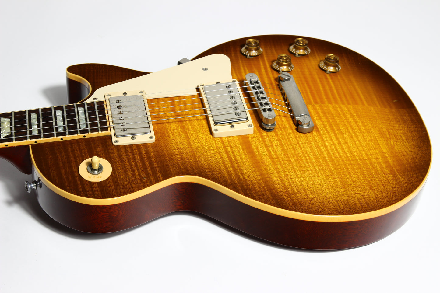2003 Gibson 50's Les Paul Standard Plus Honey Burst Flametop -- 1950's Neck, Burstbucker PAF's!