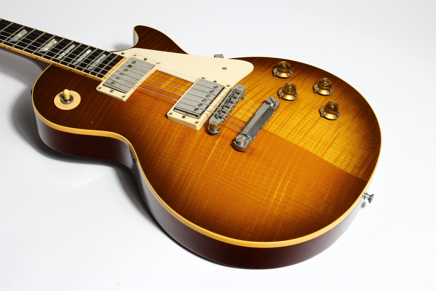 2003 Gibson 50's Les Paul Standard Plus Honey Burst Flametop -- 1950's Neck, Burstbucker PAF's!