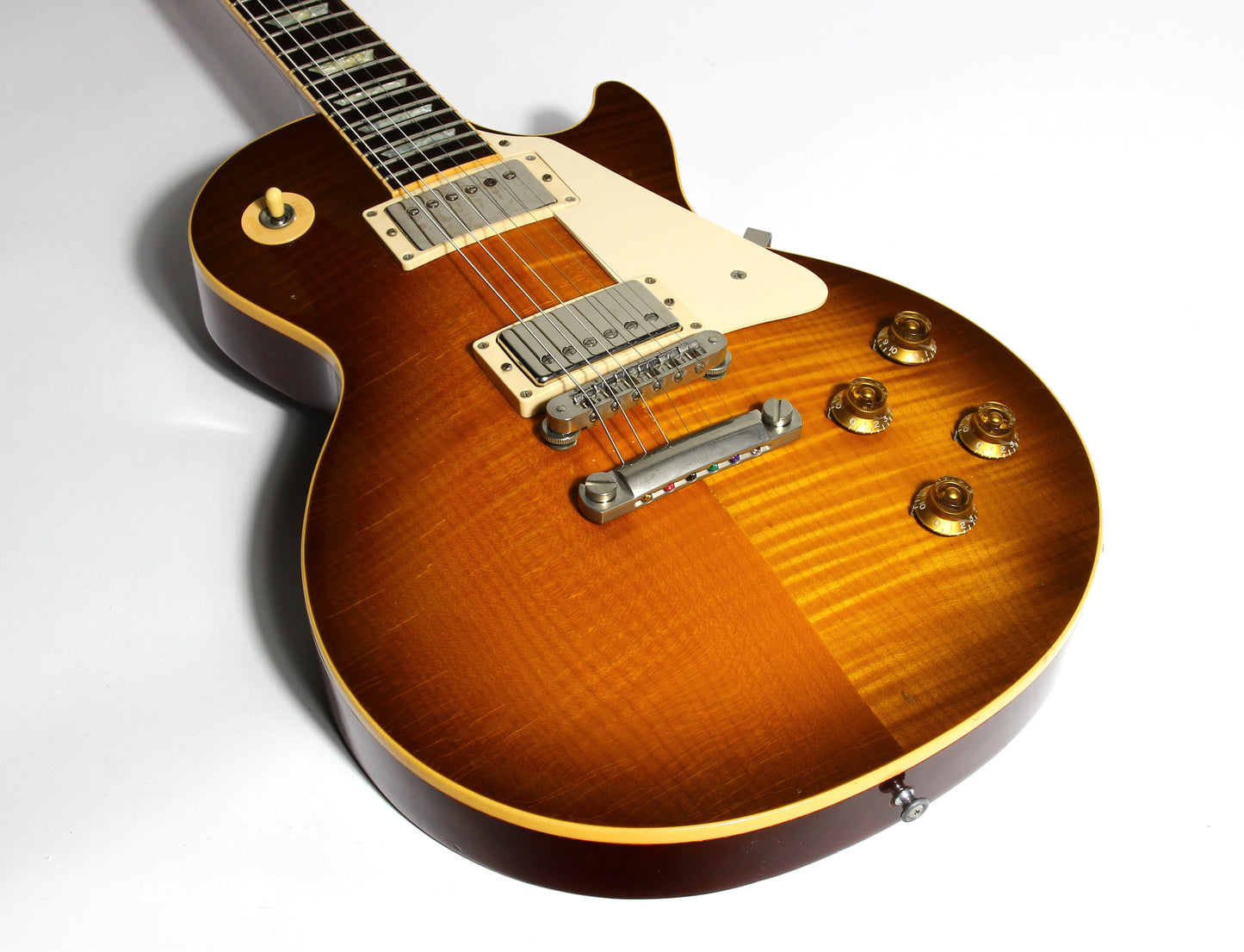 2003 Gibson 50's Les Paul Standard Plus Honey Burst Flametop -- 1950's Neck, Burstbucker PAF's!